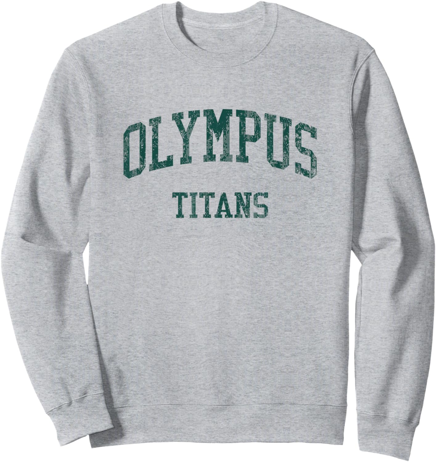 Olympus High School HS Salt Lake City UT Vintage Sports Sweatshirt - Sweatshirt | Ash