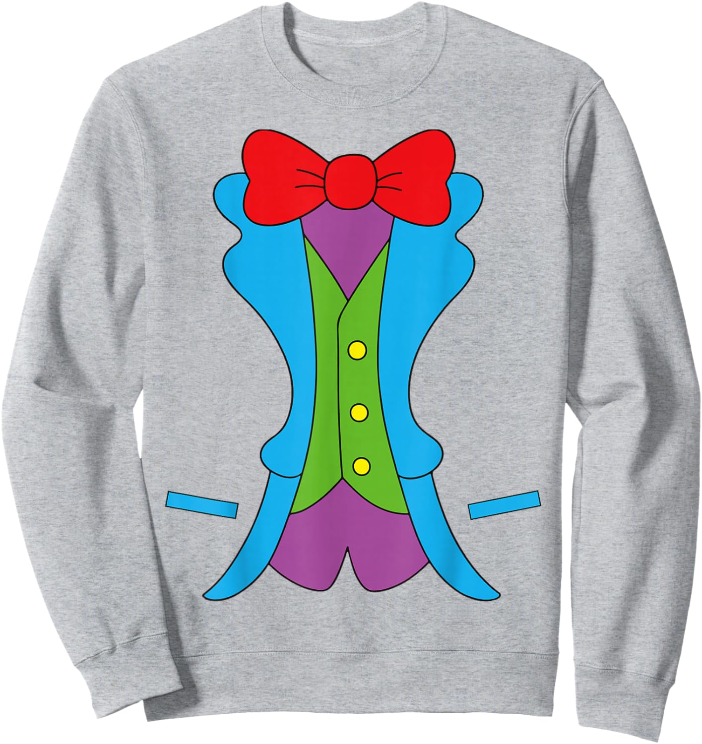 March Hare, Alice in Wonderland, DIY Group Halloween Costume Sweatshirt - Sweatshirt | Ash