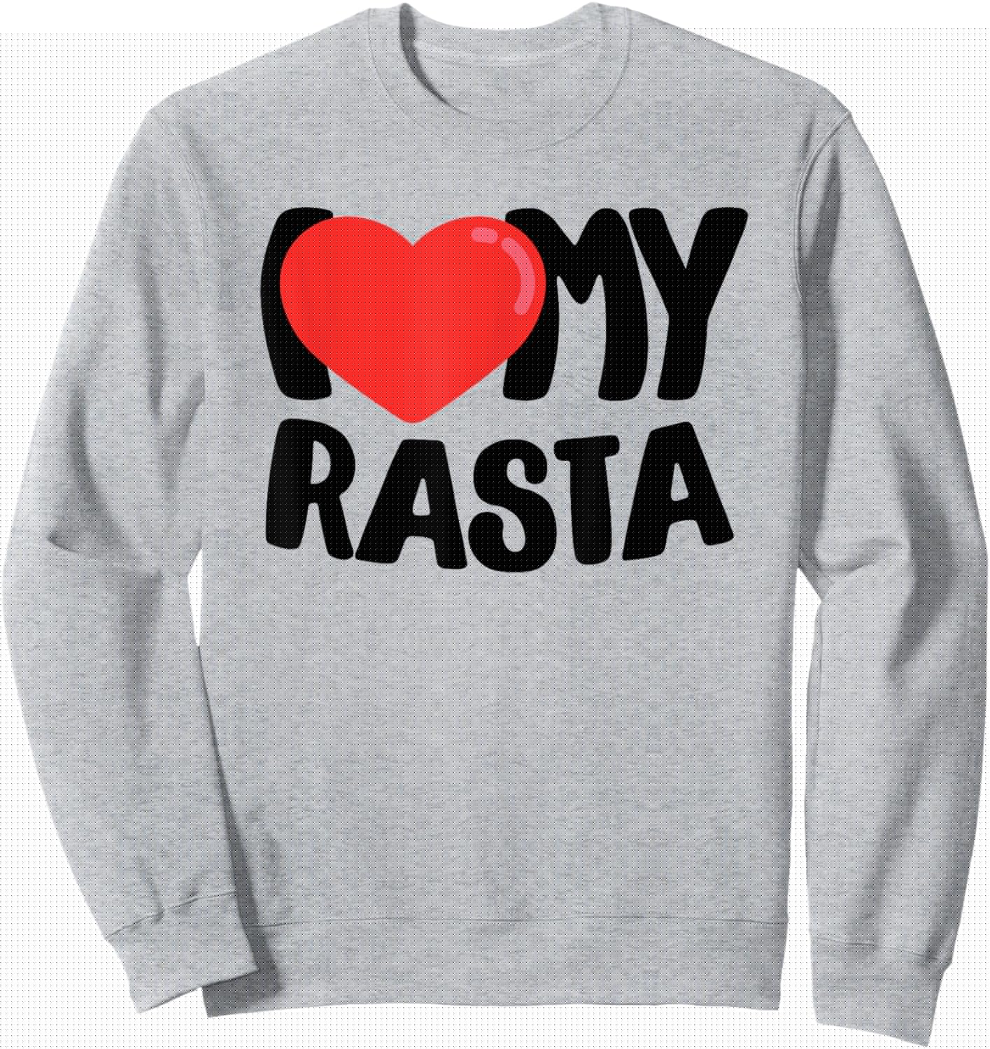 I Love My Rasta Sweatshirt - Sweatshirt | Ash