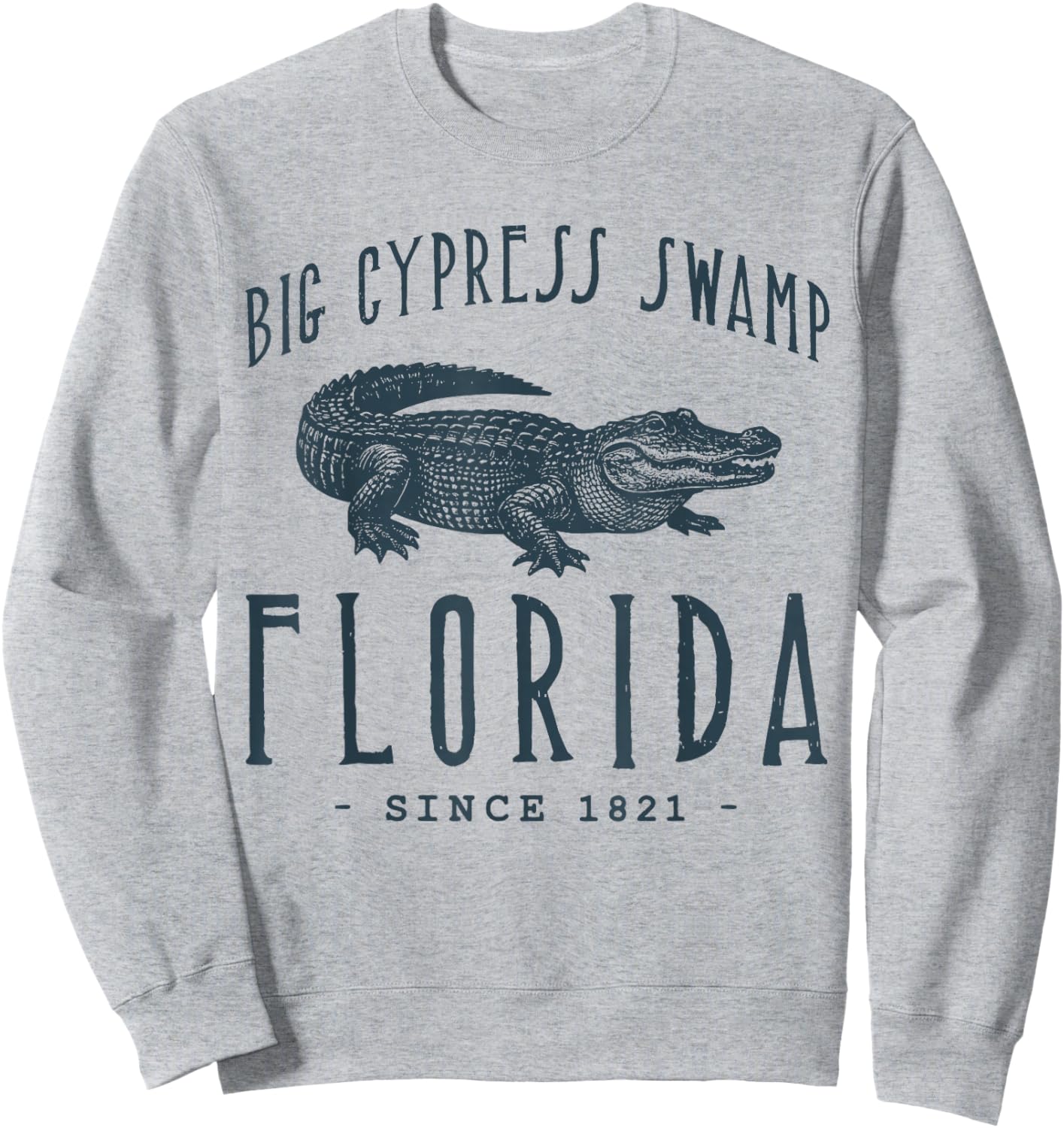 Big Cypress Swamp, Florida Sweatshirt - Sweatshirt | Ash