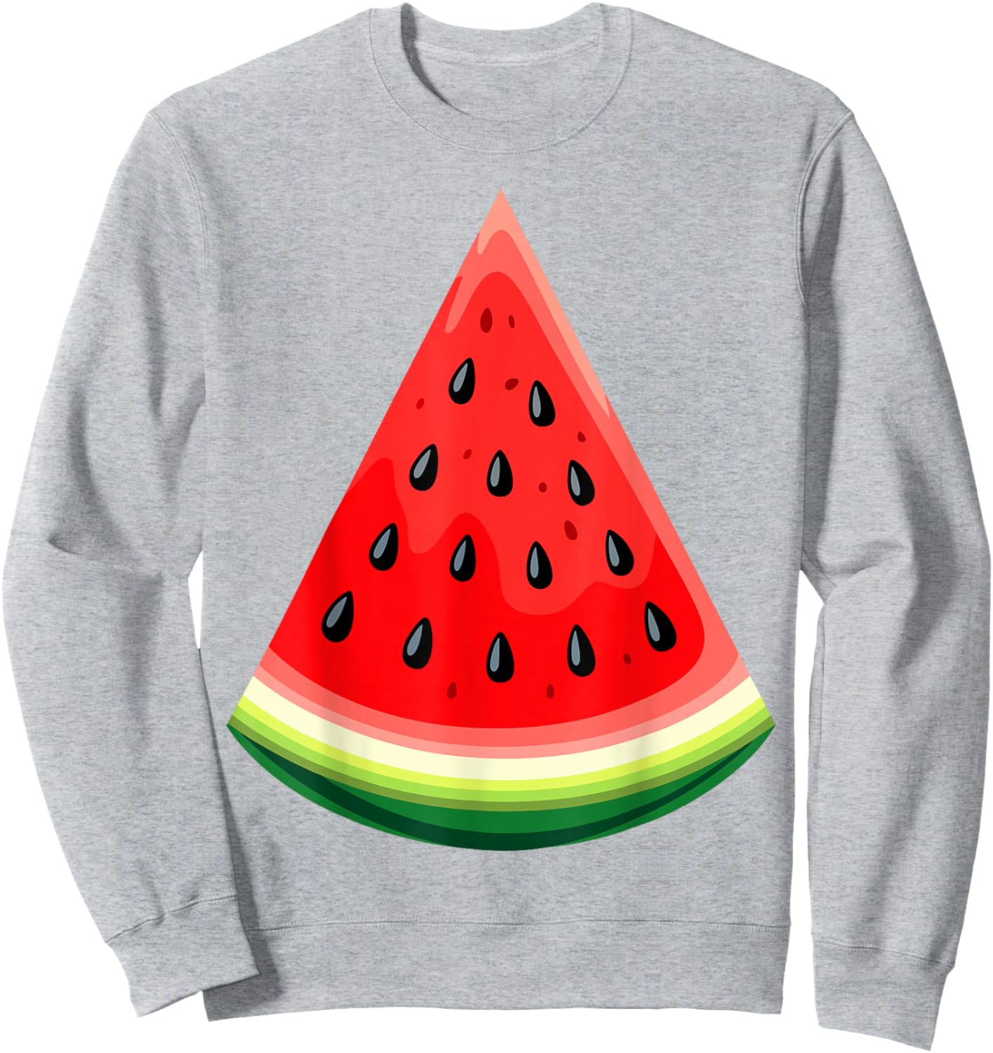 Watermelon Shirt Adult Kids Men Women Watermelon Costume Sweatshirt - Sweatshirt | Ash