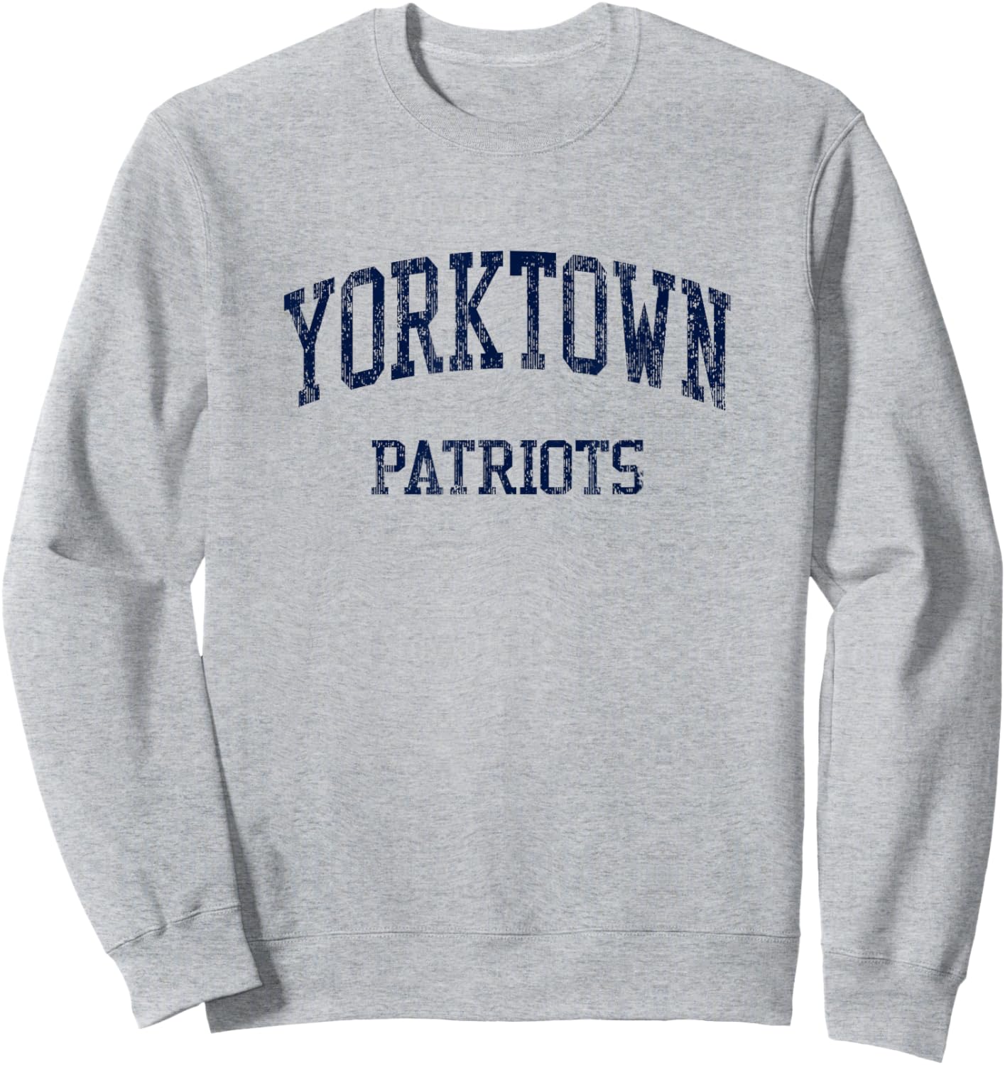 Yorktown High School HS Arlington VA Vintage Sports Sweatshirt - Sweatshirt | Ash