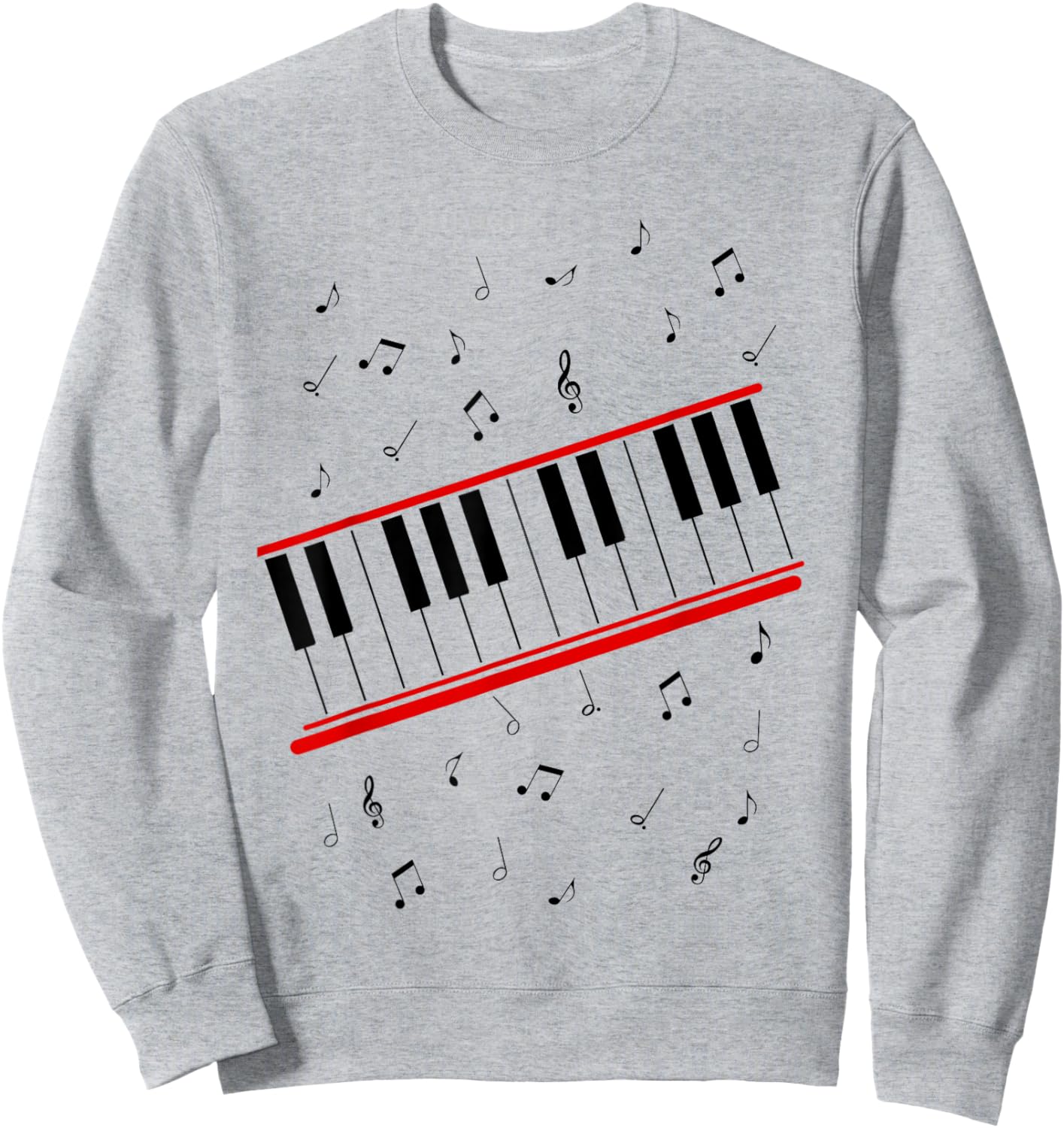 Piano Beat it Music Cosplay Sweatshirt - Sweatshirt | Ash