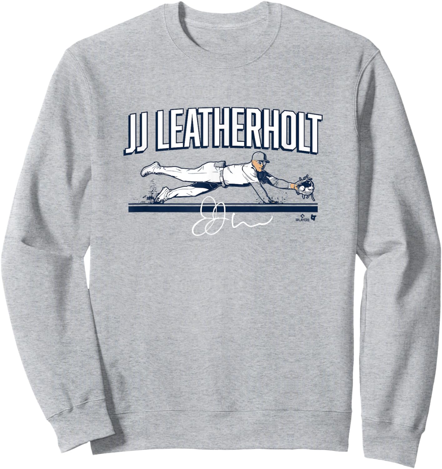 JJ Wetherholt - Leatherholt - St. Louis Baseball Sweatshirt - Sweatshirt | Ash