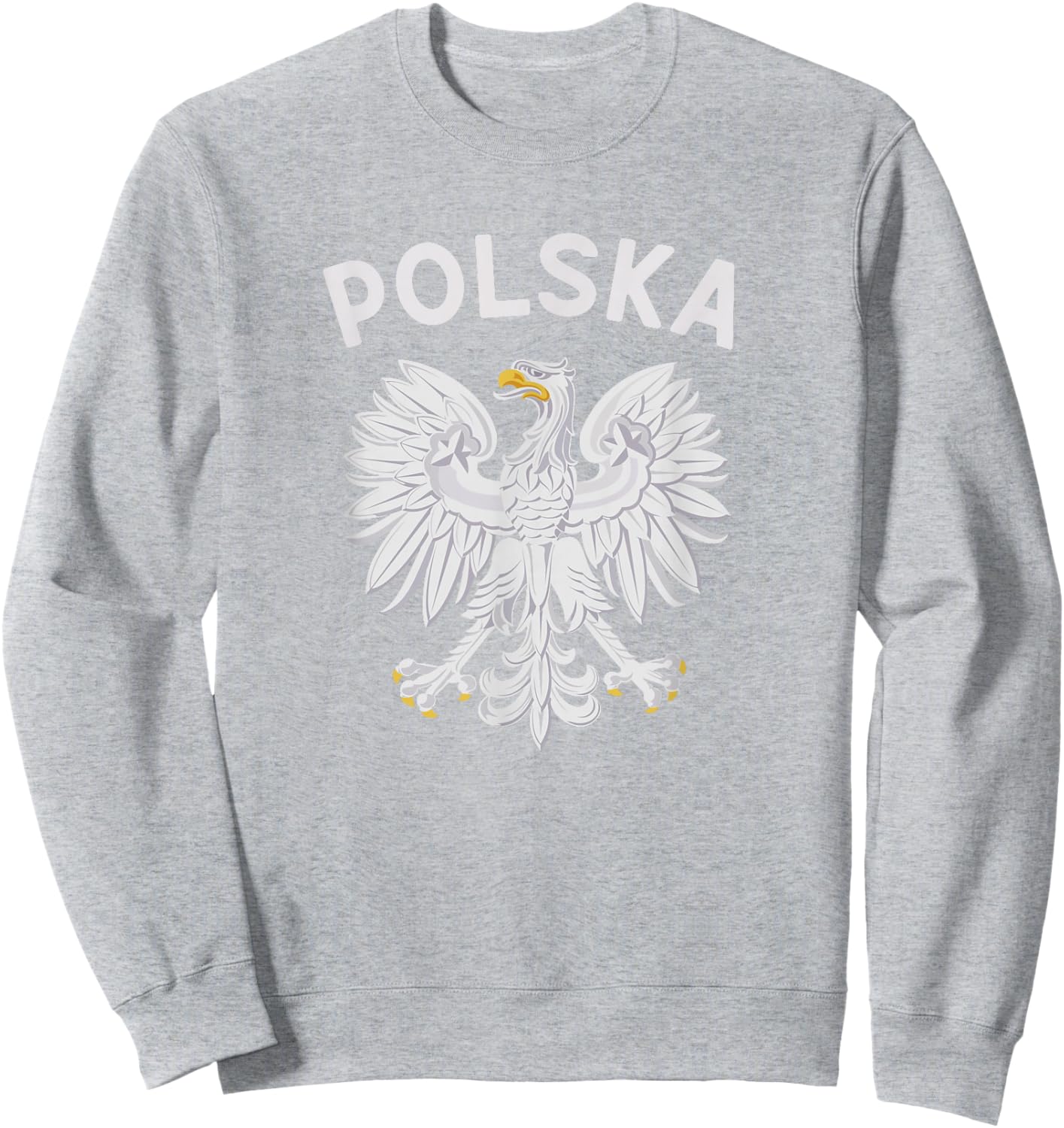 Poland Flag Polish Gifts Polska Vacation Krakow Warsaw Sweatshirt - Sweatshirt | Ash