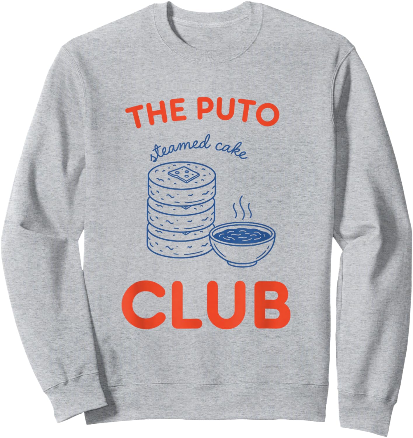 The Puto Club Filipino Sticky Rice Pinoy Philippies Sweatshirt - Sweatshirt | Ash