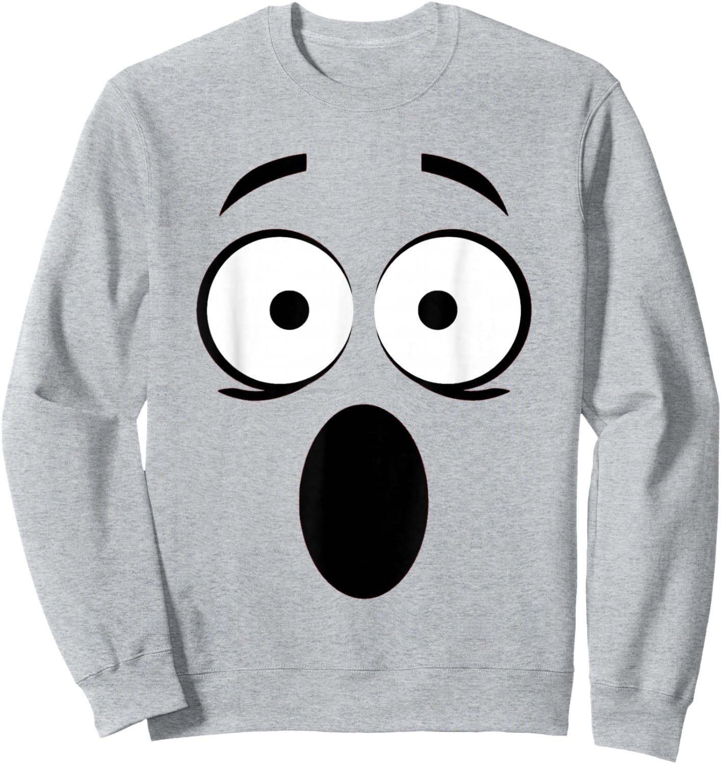 Creepy Carrots Face Funny Halloween Costume for Kids & Adult Sweatshirt - Sweatshirt | Ash
