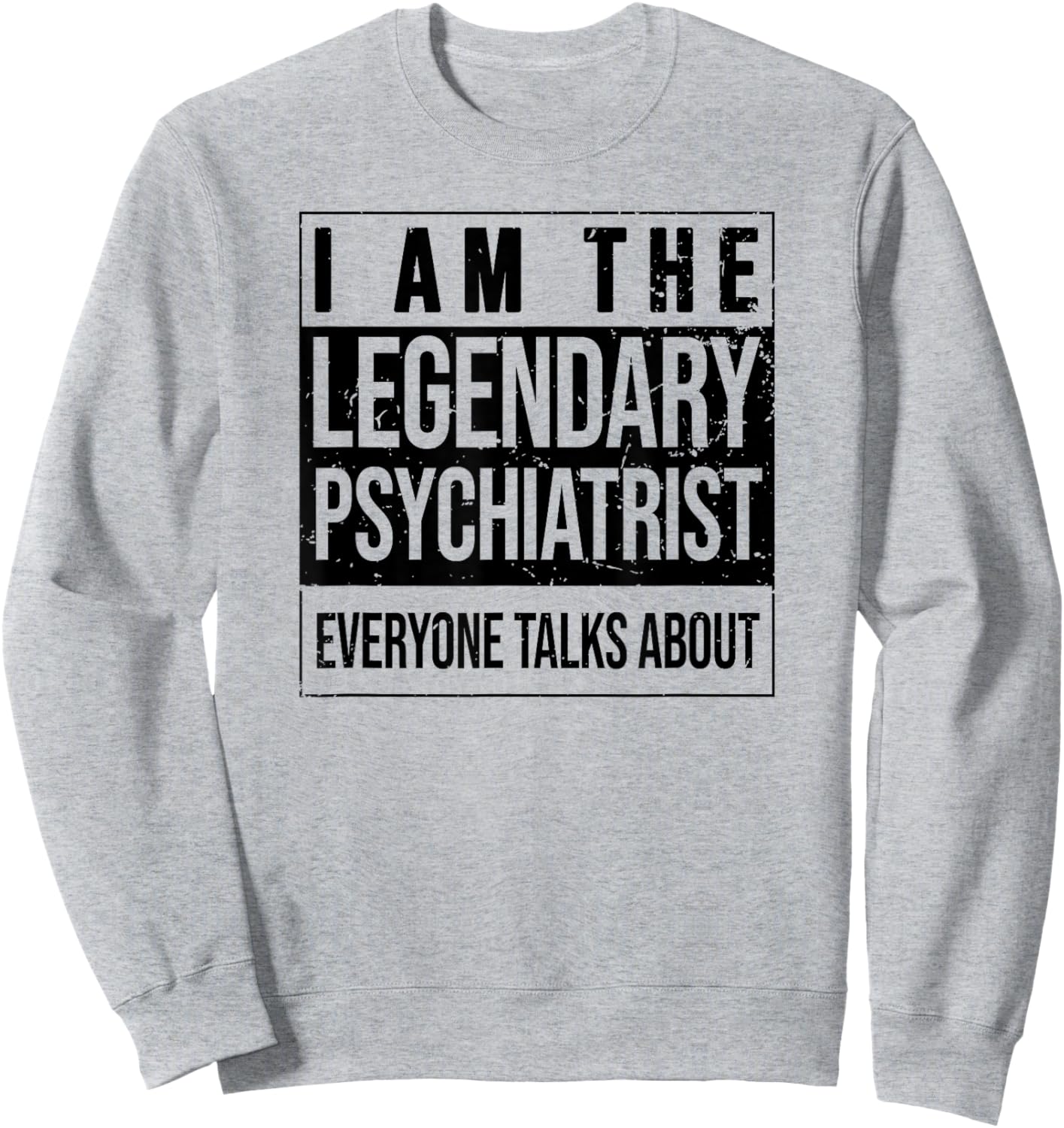 Psychiatrists Birthday Born Psychiatrist Sweatshirt - Sweatshirt | Ash