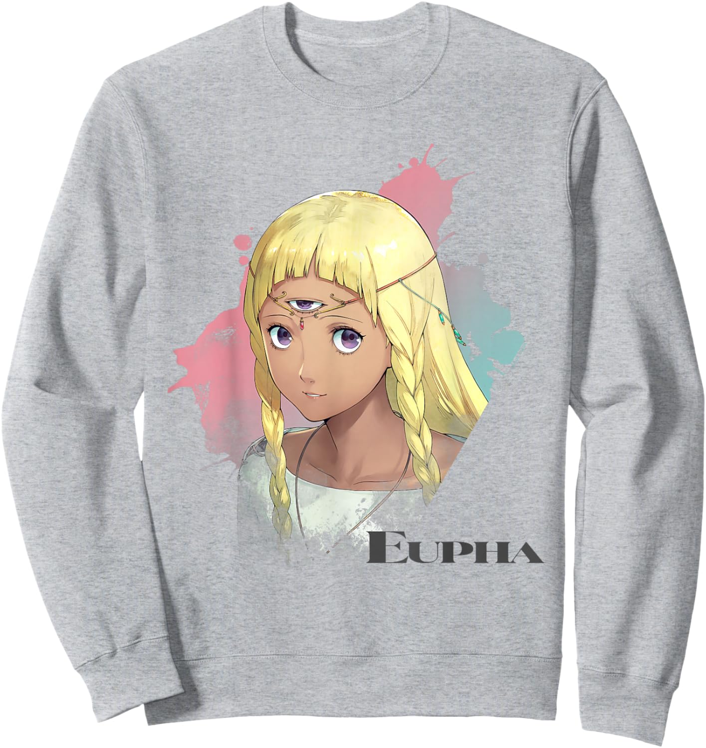 Priestess Eupha Etoreika Video Game Sweatshirt - Sweatshirt | Ash