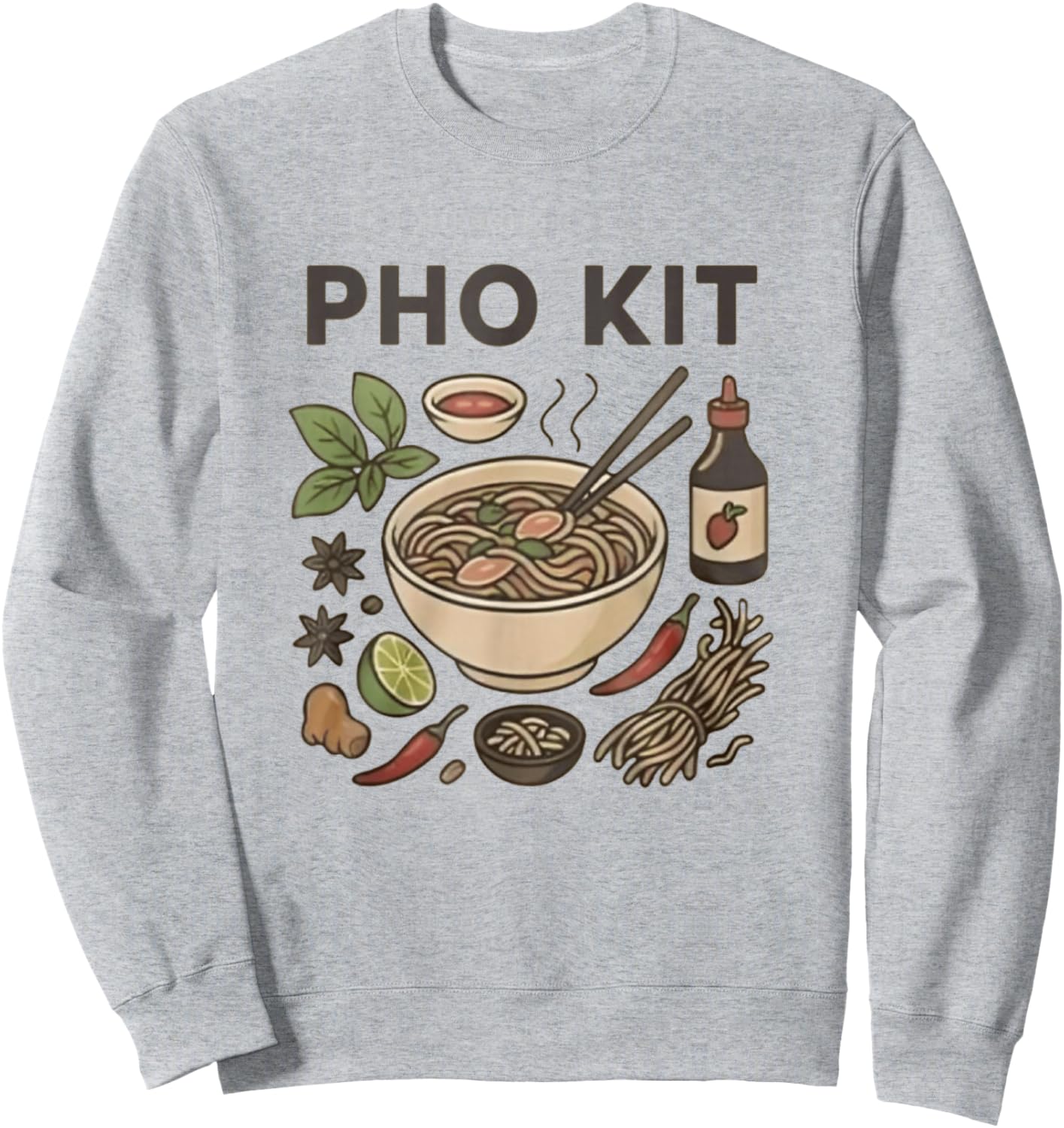 Pho Kit Sweatshirt - Sweatshirt | Ash
