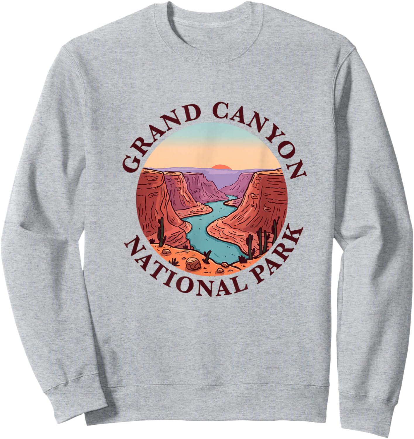 Grand Canyon National Park Souvenir Arizona Men Women Sweatshirt - Sweatshirt | Ash