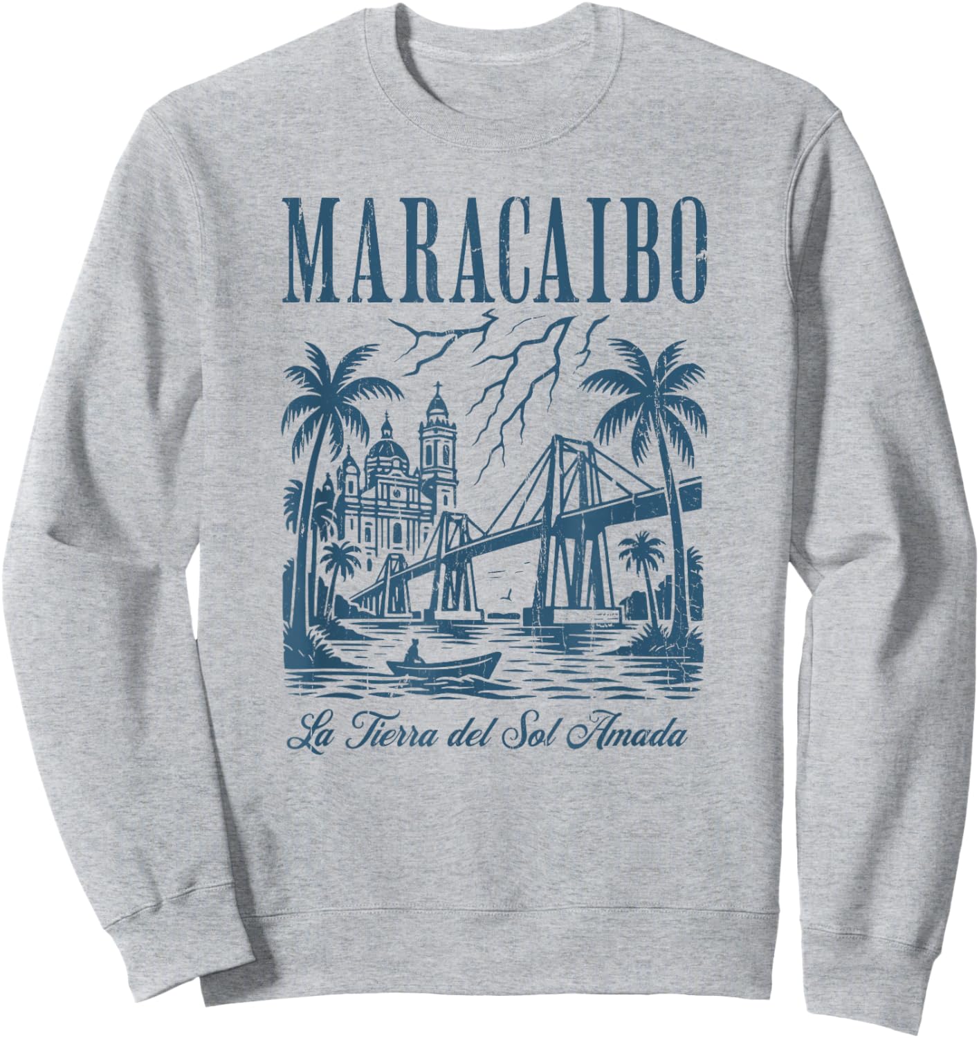 Venezuela Maracaibo, Latino Immigrant, Immigrant Friend Sweatshirt - Sweatshirt | Ash