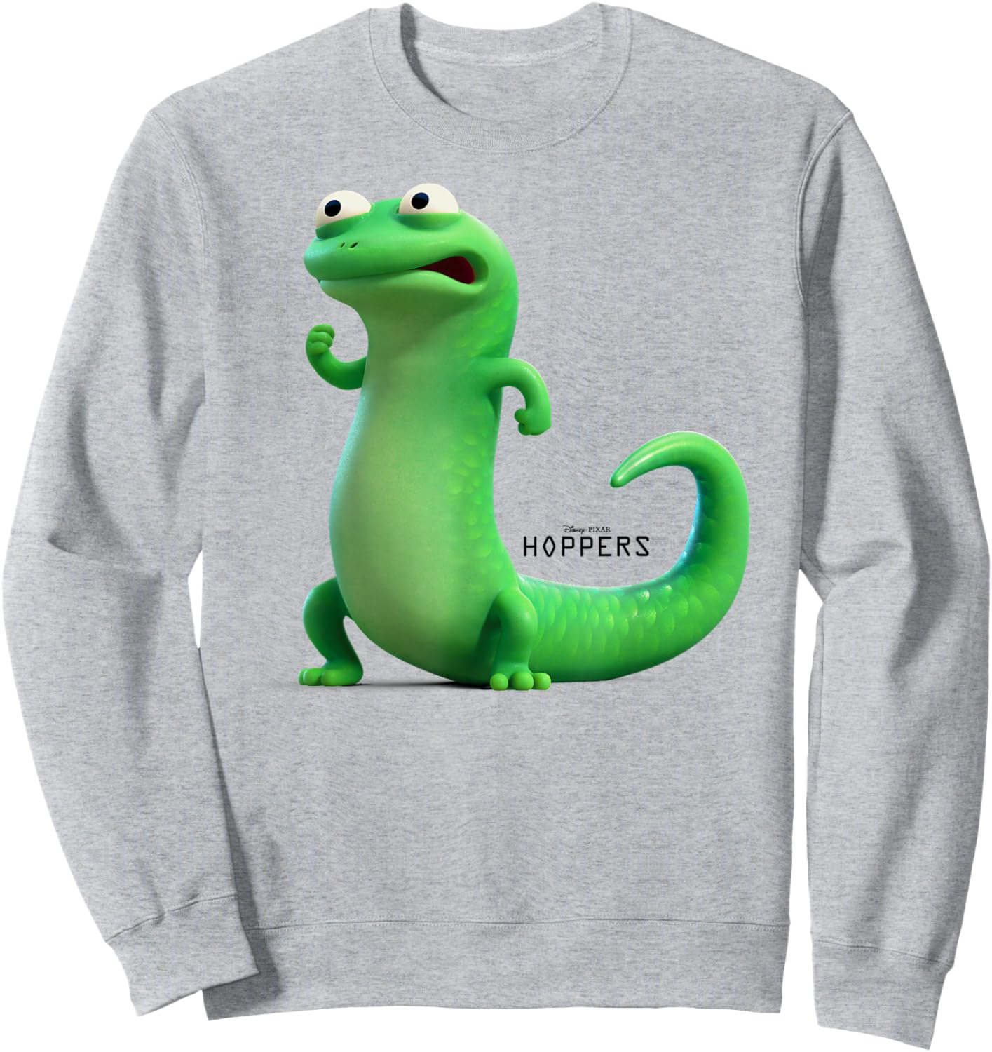 Disney Pixar Hoppers Tom Lizard Angry Pose Sweatshirt - Sweatshirt | Ash