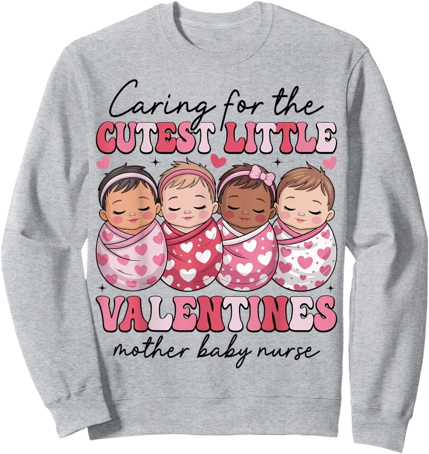Mother Baby Nurse Sweatshirt - Sweatshirt | Ash