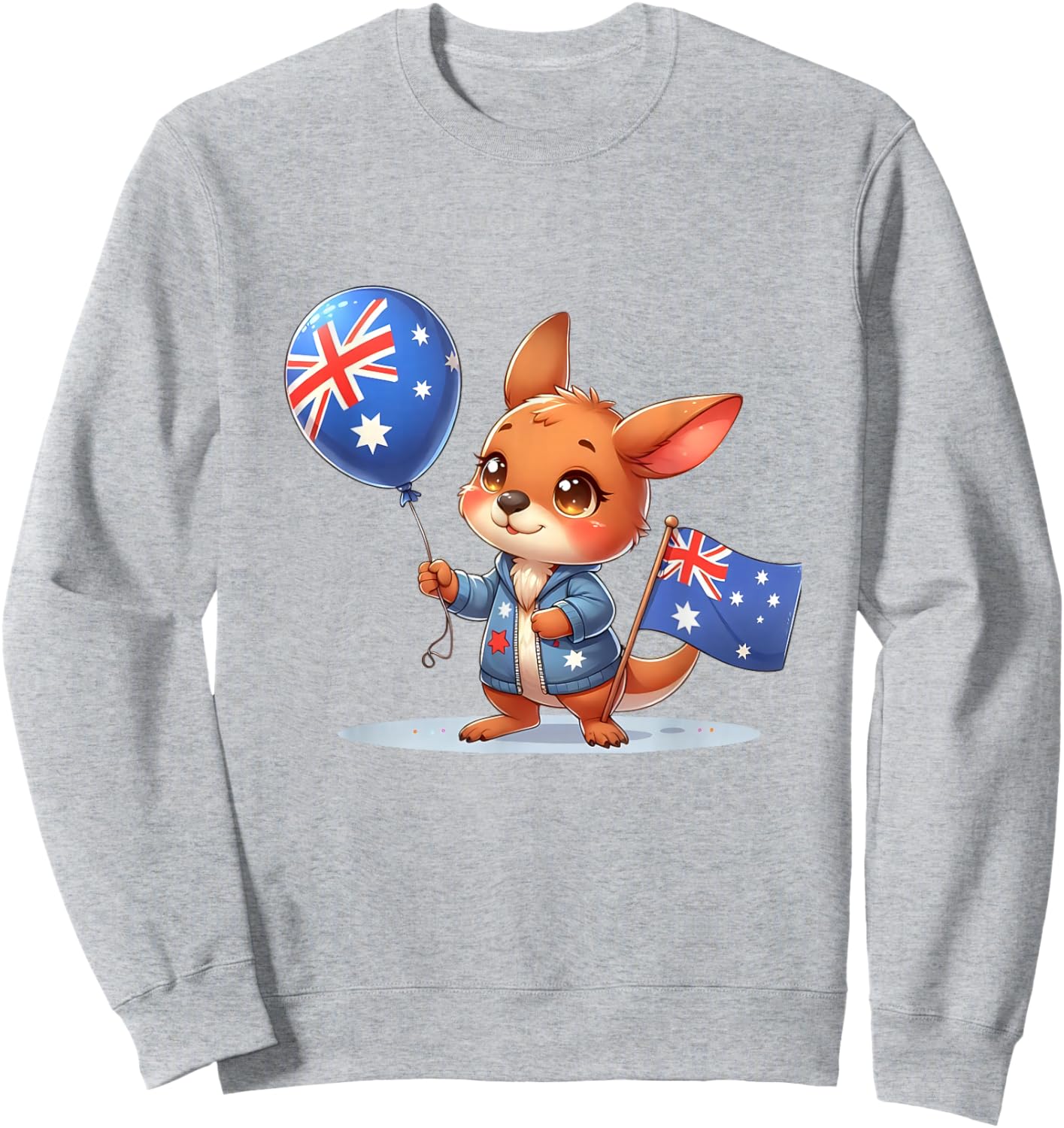 Australia Flag for Kids, Australian , Australia Flag Sweatshirt - Sweatshirt | Ash