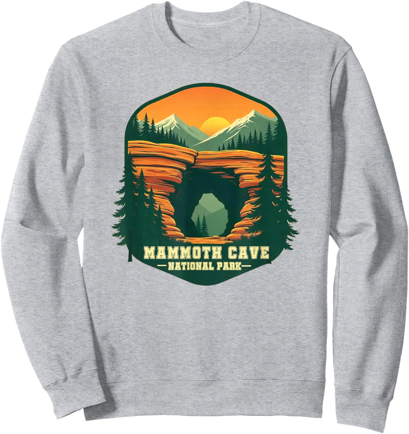 Mammoth Cave National Park Souvenir Kentucky Men Women Sweatshirt - Sweatshirt | Ash