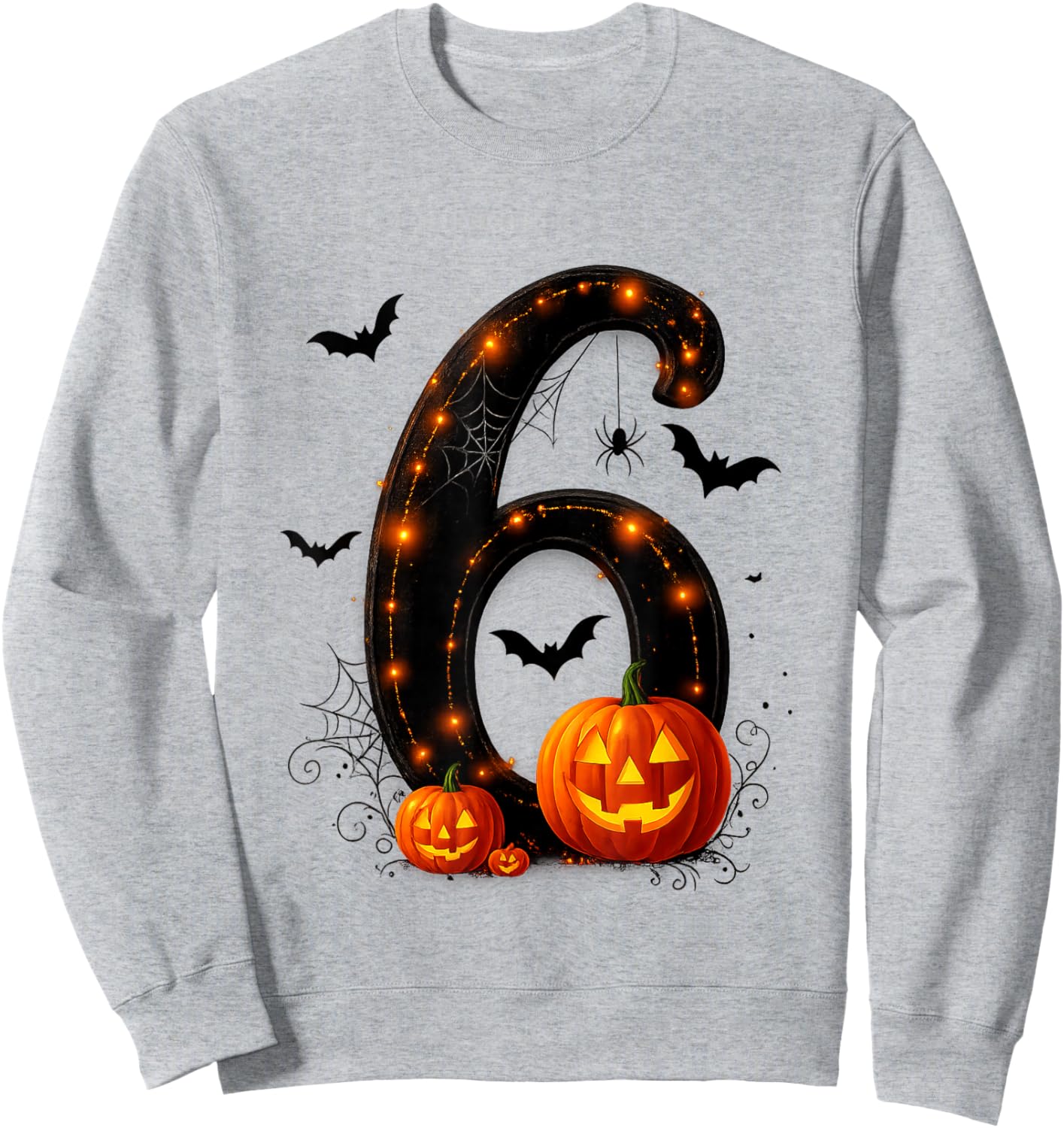 Funny 67 Six Seven Meme Couple Matching Halloween Costume Sweatshirt - Sweatshirt | Ash