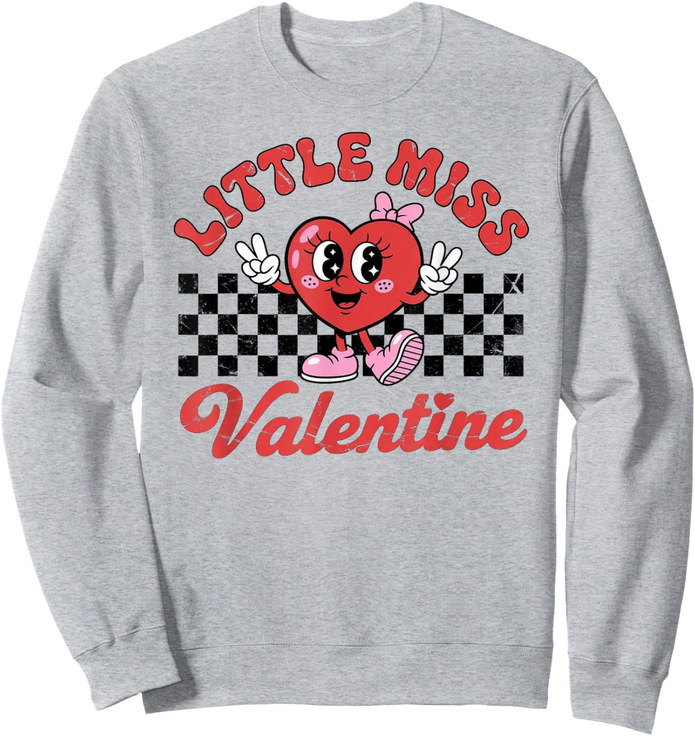 Little Miss Valentine Sweatshirt - Sweatshirt | Ash
