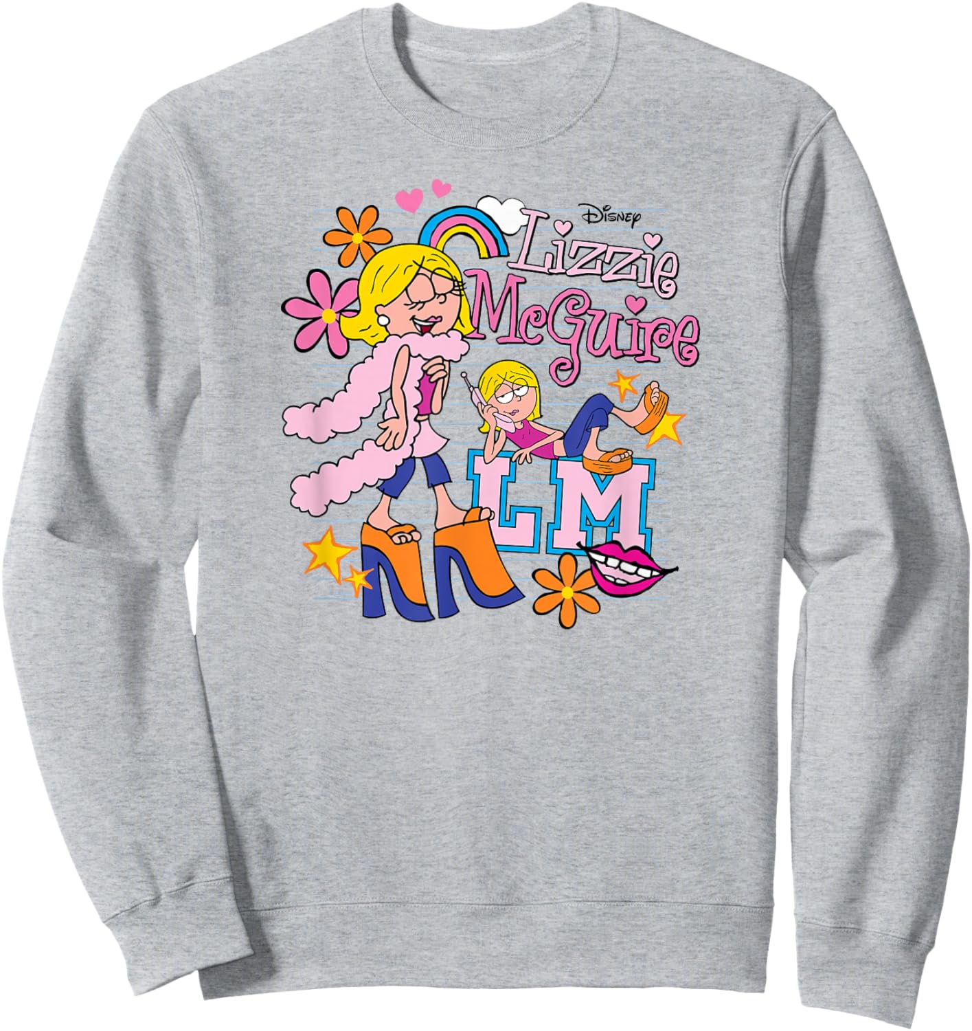 Lizzie McGuire - Fashionista - Notebook Sweatshirt - Sweatshirt | Ash