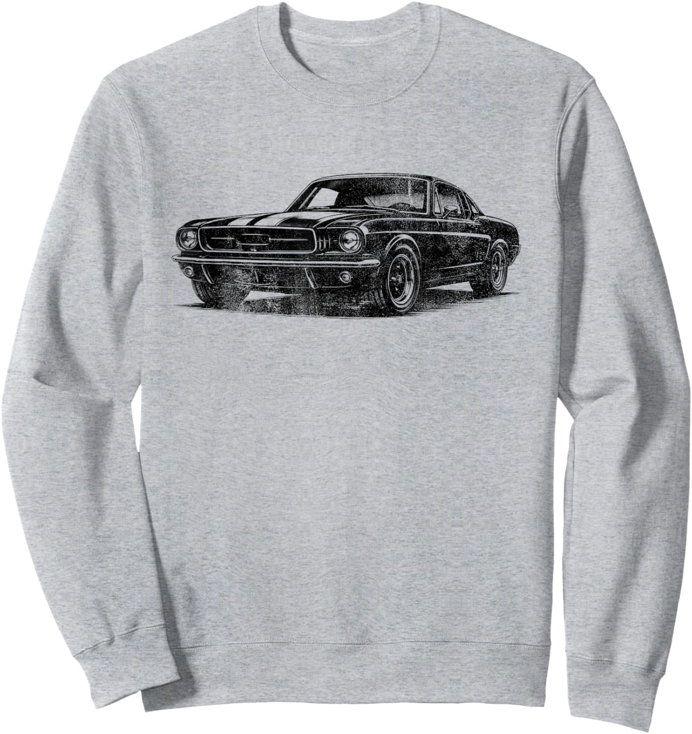 Classic American Muscle Car Retro Vintage 60s 70s Car Lover Sweatshirt - Sweatshirt | Ash