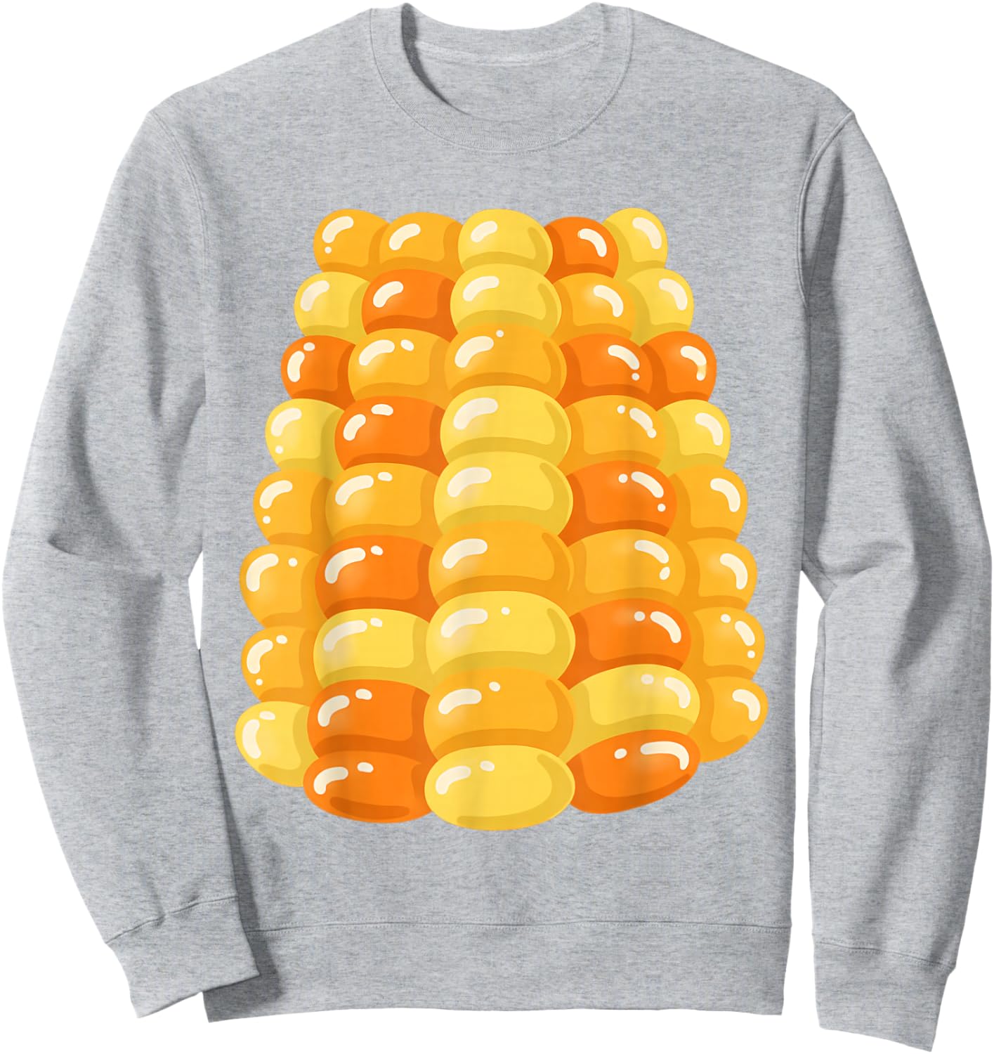 Corn On The Cob Costume Halloween Fruit Salad Lover Sweatshirt - Sweatshirt | Ash