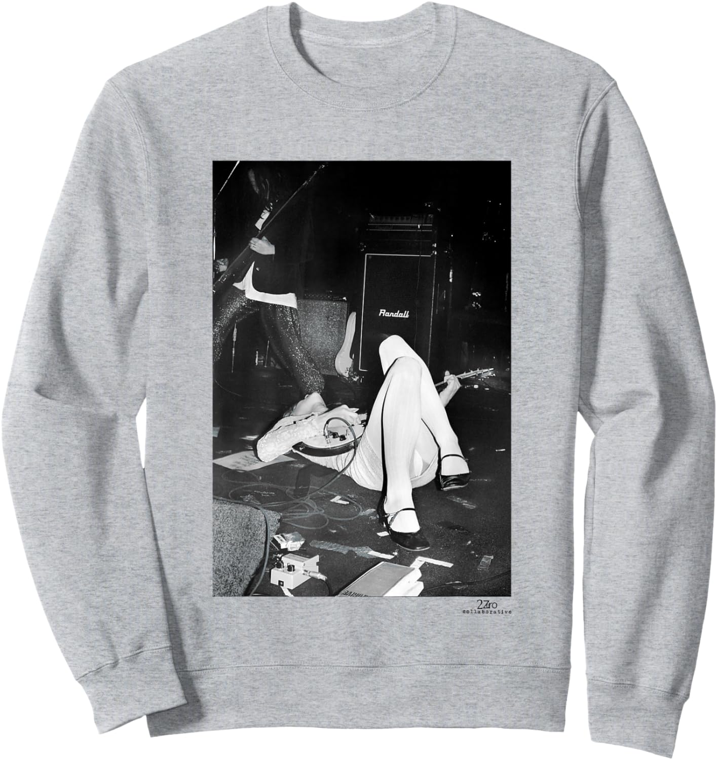 Hole Live Courtney Love Club Lingerie LA by Phil Nicholls Sweatshirt - Sweatshirt | Ash
