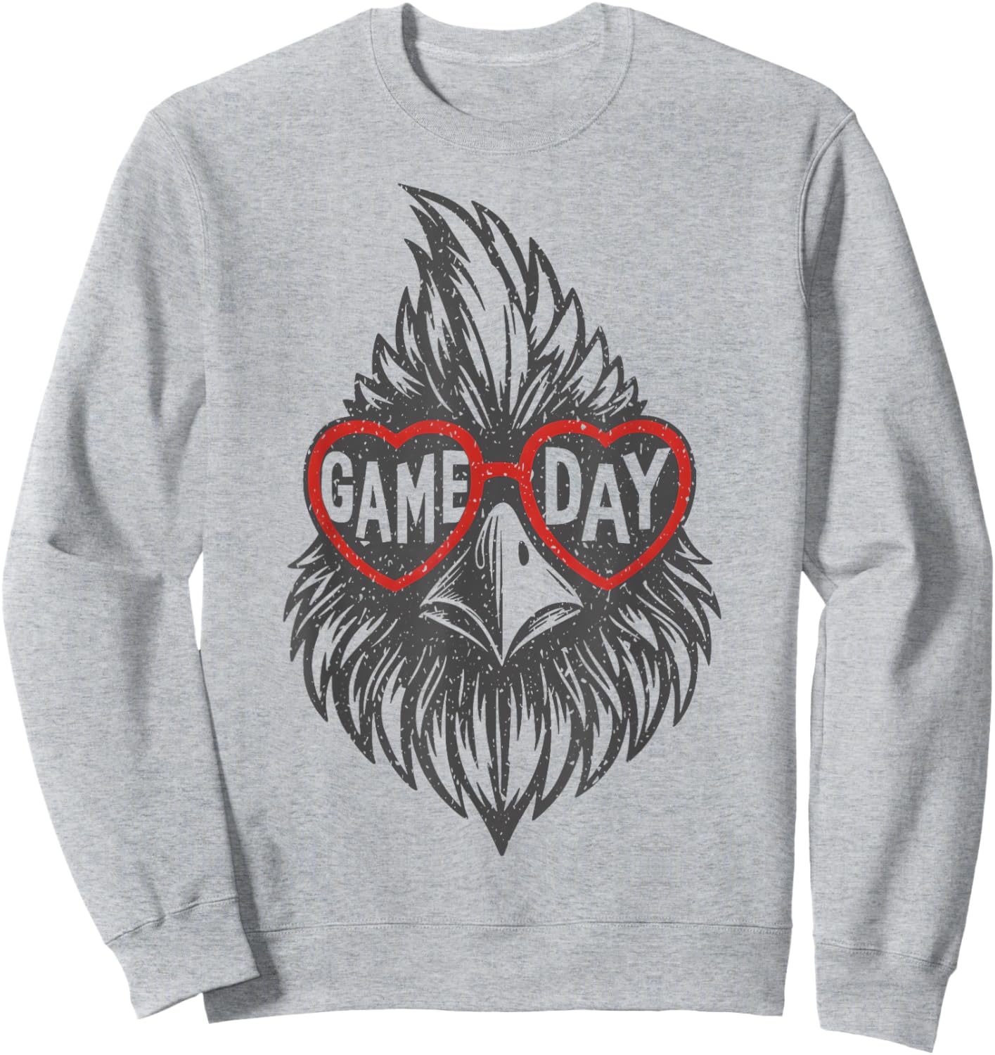 Vintage Retro Cardinal Name Game Day Gift Women Kid Sweatshirt - Sweatshirt | Ash