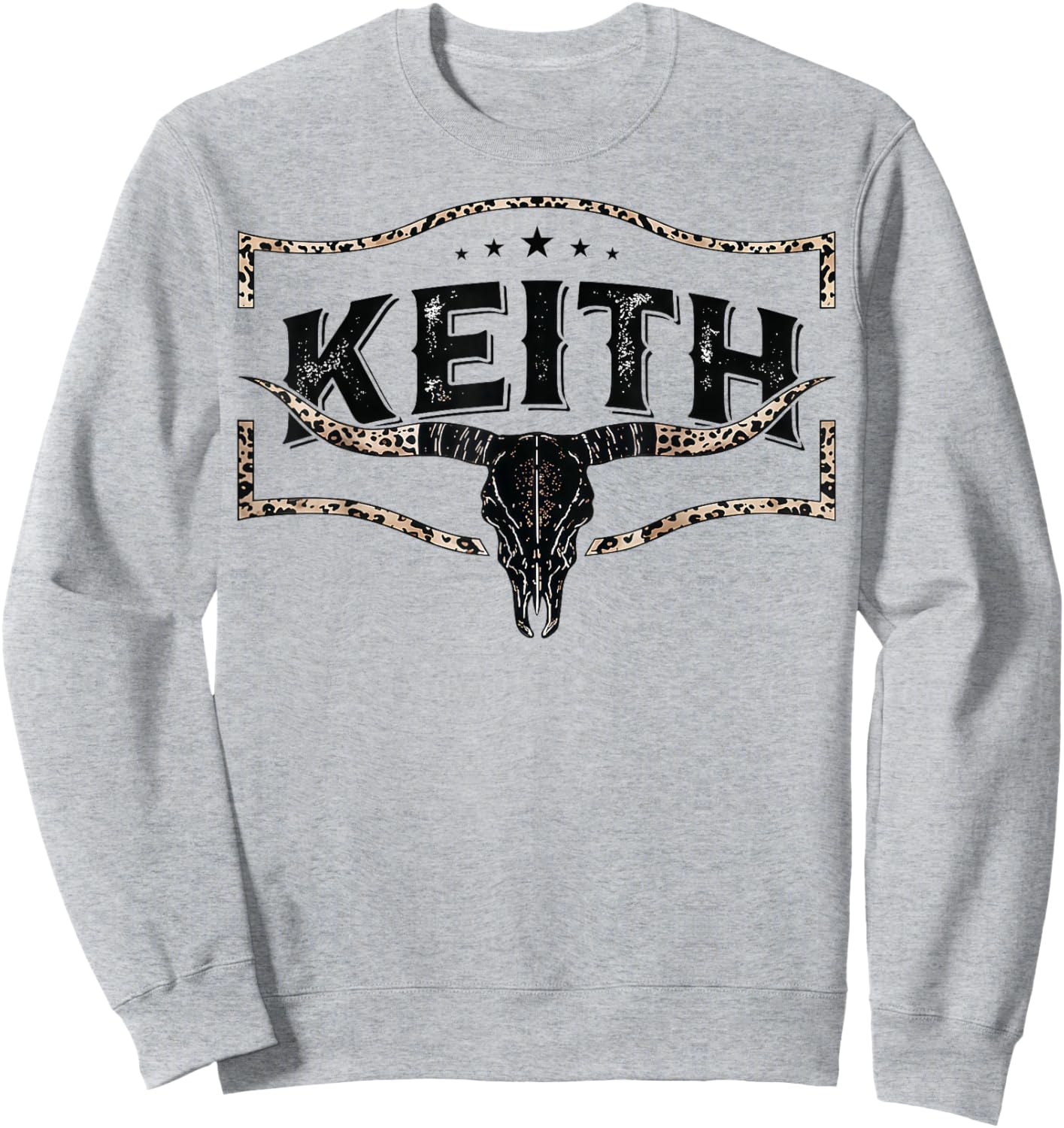 Retro Classic Keith Vintage Gift Women Kids Sweatshirt - Sweatshirt | Ash