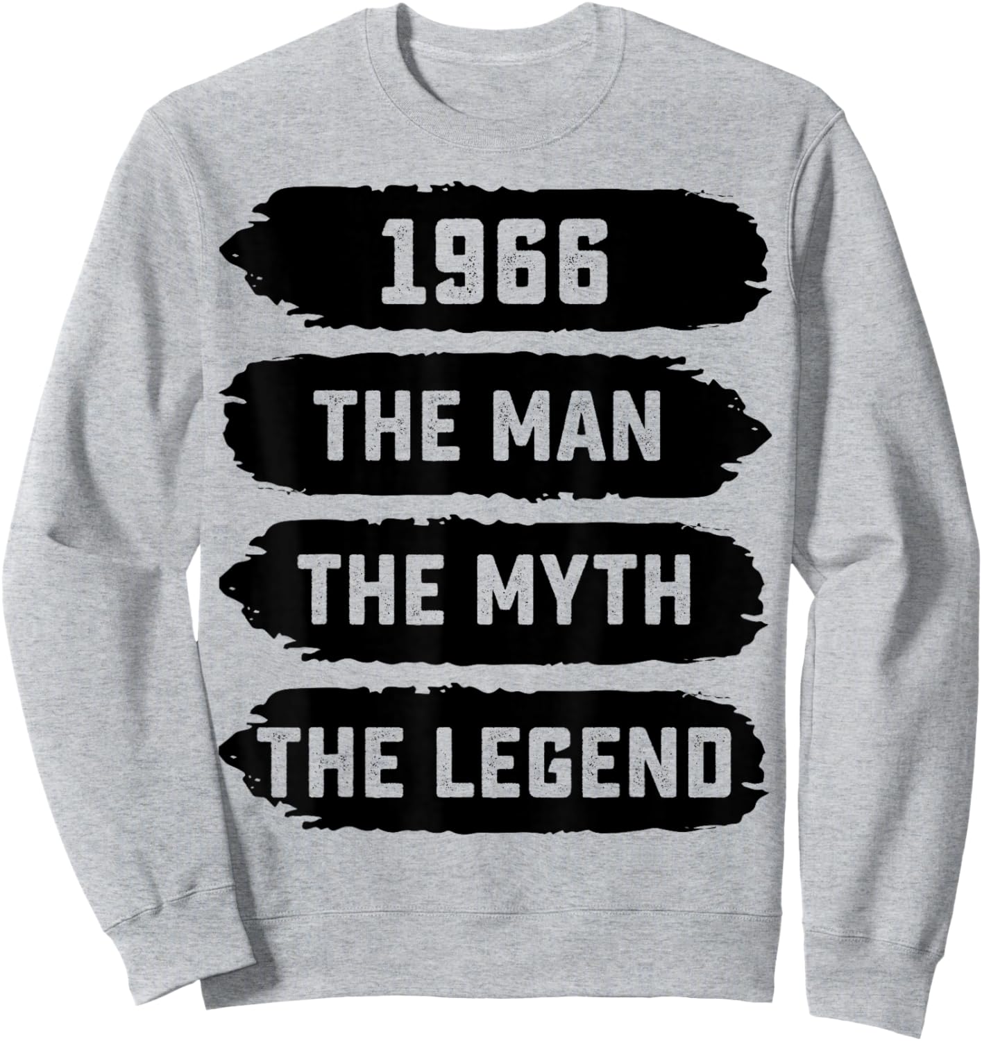 60th Birthday Gift Man Myth Legend 1966 60 Years Old Sweatshirt - Sweatshirt | Ash