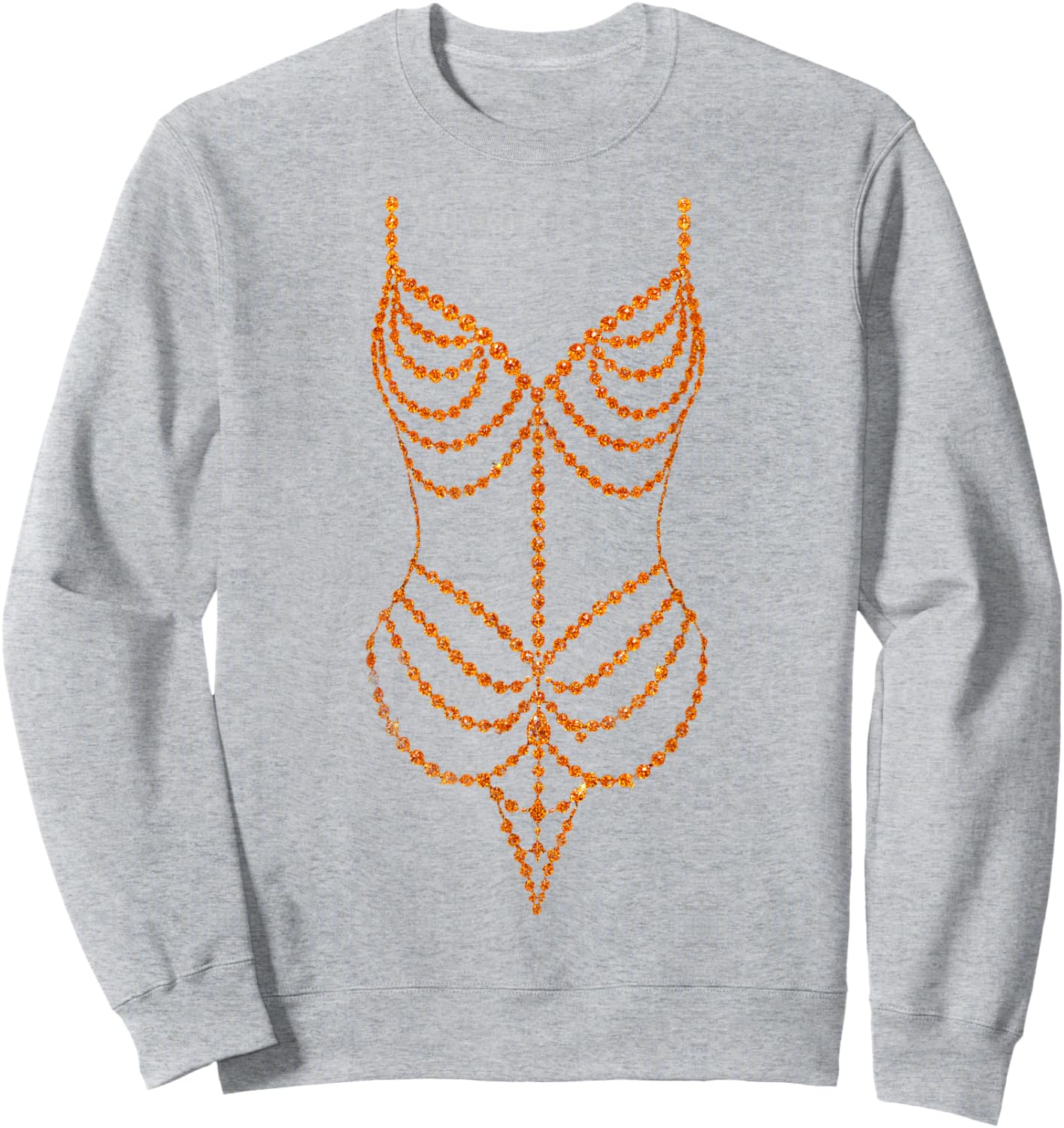 Showgirl Halloween Costume Sweatshirt - Sweatshirt | Ash