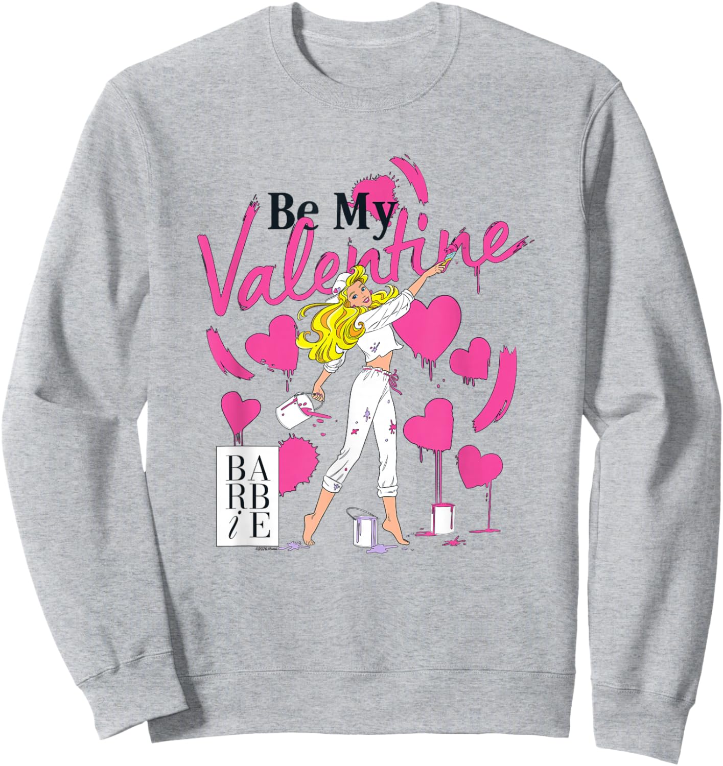 Barbie Be My Valentine Sweatshirt - Sweatshirt | Ash