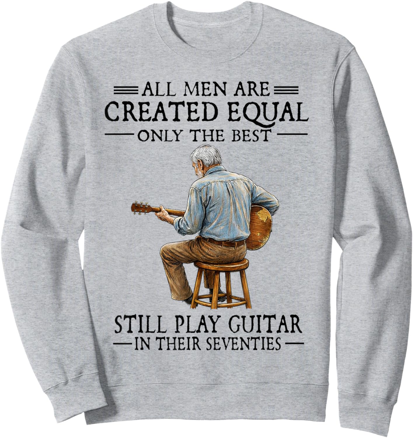 All Men are Created Equal Sweatshirt - Sweatshirt | Ash