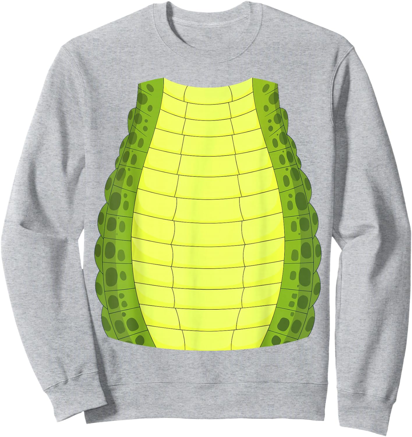 Crocodile Belly Shirt Adult Kids Men Women Alligator Costume Sweatshirt - Sweatshirt | Ash