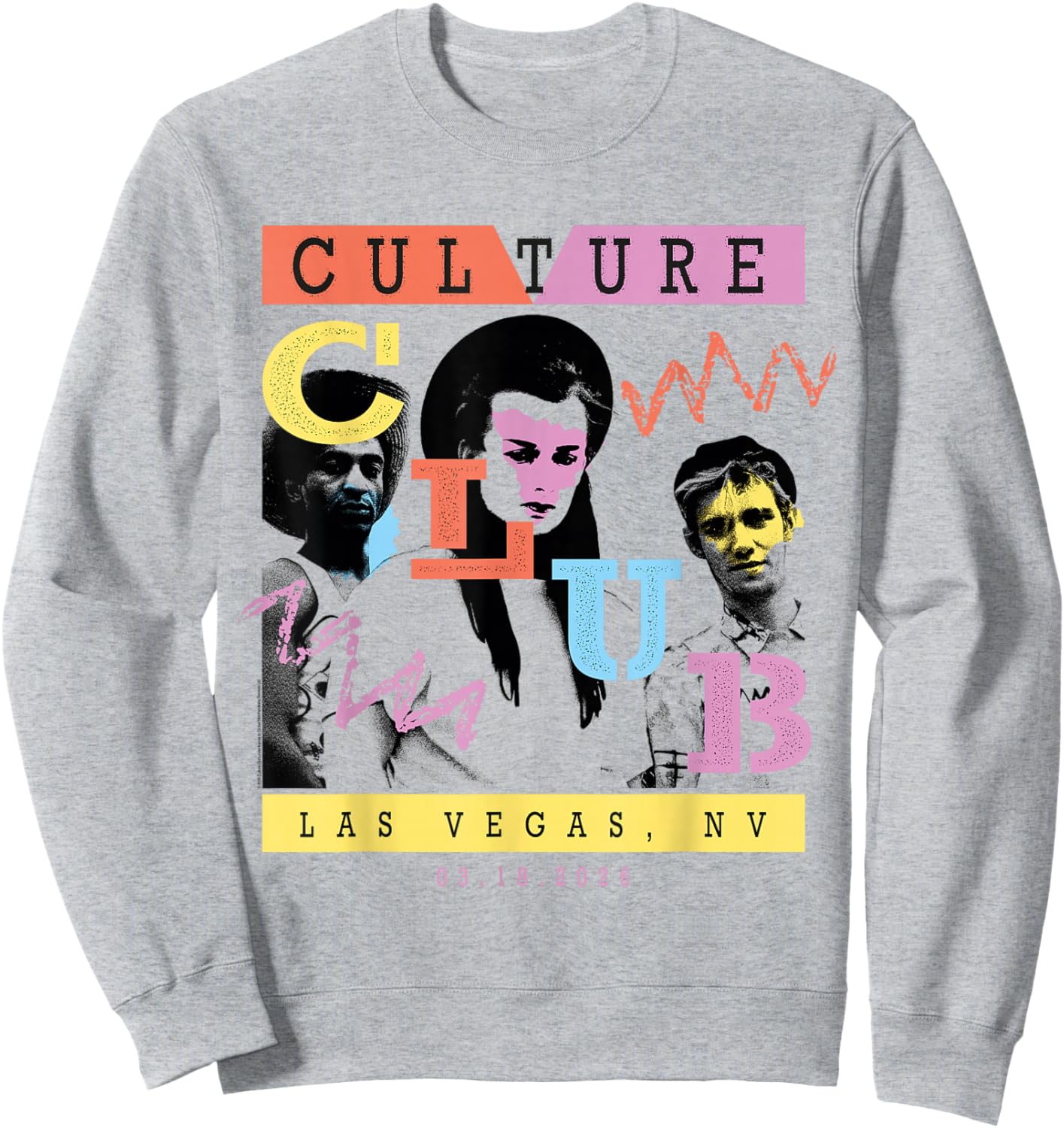 Culture Club 2026 Tour Las Vegas 3/18 Sweatshirt - Sweatshirt | Ash