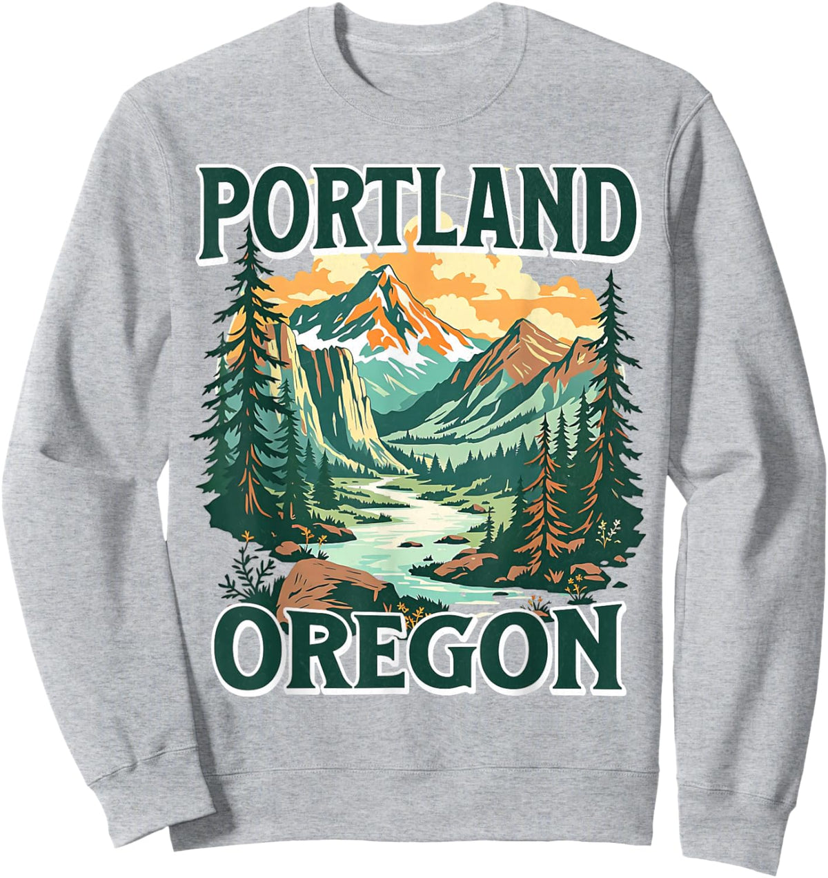 Portland Sweatshirt - Sweatshirt | Ash