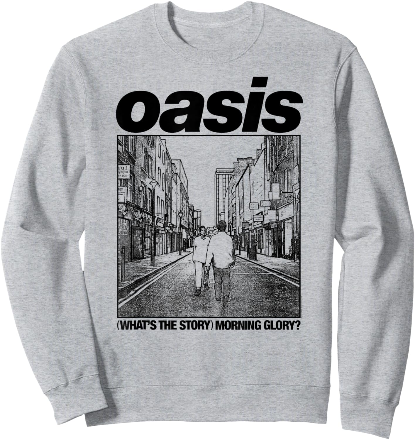 Oasis – Amazon Exclusive WTSMG in White Sweatshirt - Sweatshirt | Ash