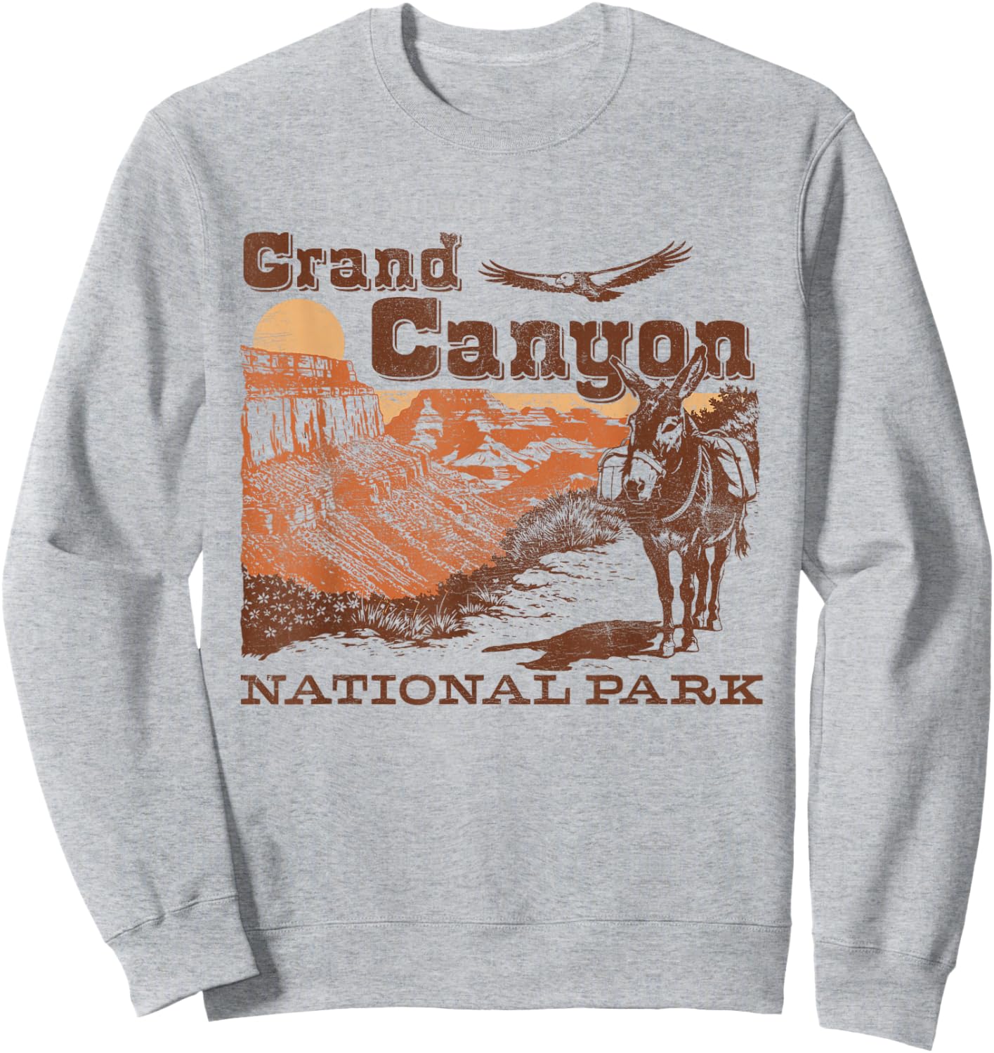 Grand Canyon National Park Arizona Sweatshirt - Sweatshirt | Ash
