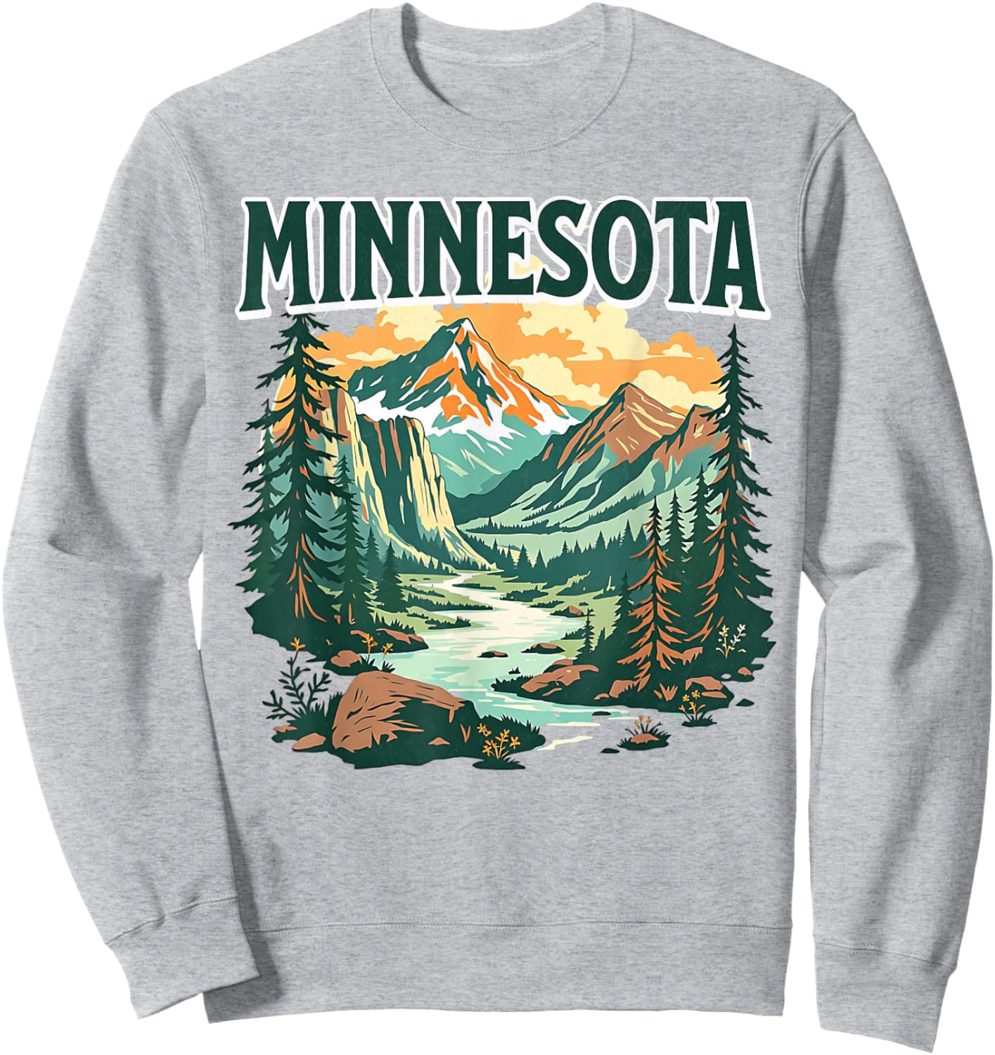 Minnesota Sweatshirt - Sweatshirt | Ash