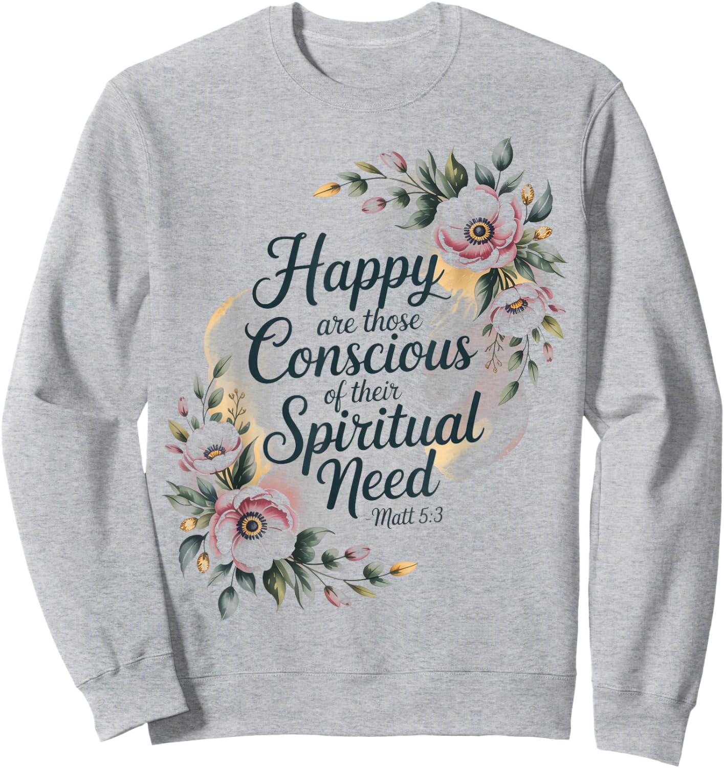 Jehovah's Witness 2026 Year Text Happy Spiritual JW ORG JW Sweatshirt - Sweatshirt | Ash