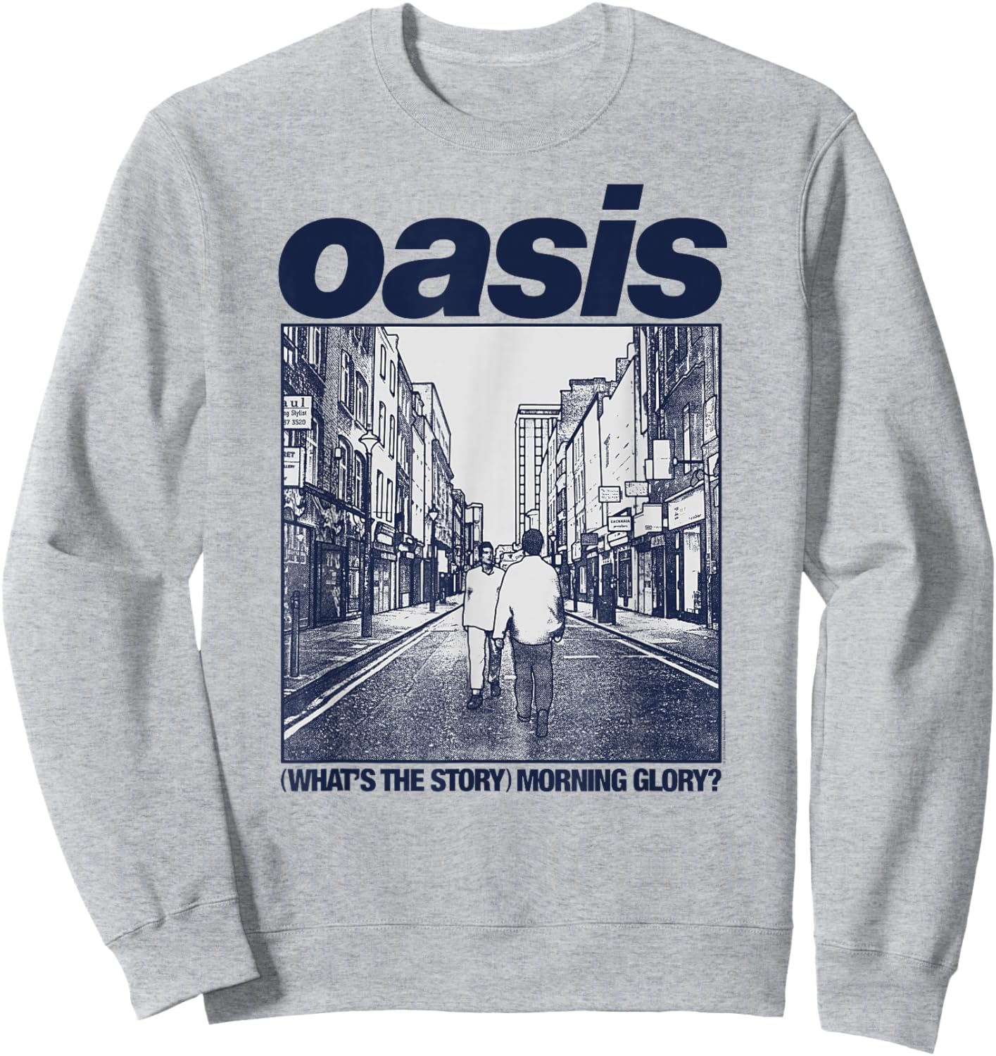 Oasis Amazon Exclusive WTSMG in Grey Sweatshirt - Sweatshirt | Ash