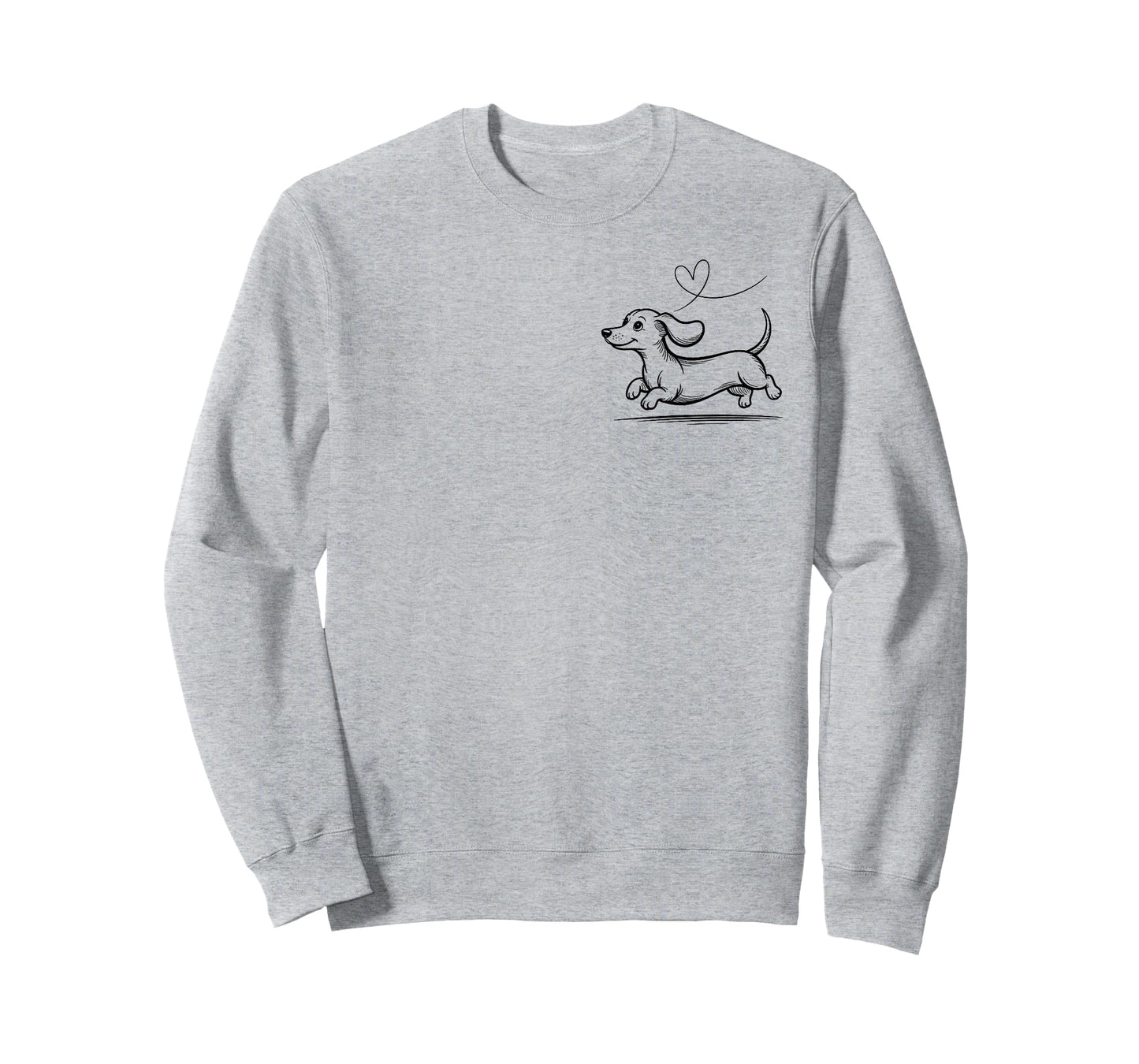 Dachshund Sketch Art Dog Wiener Dog Lover T-Shirt