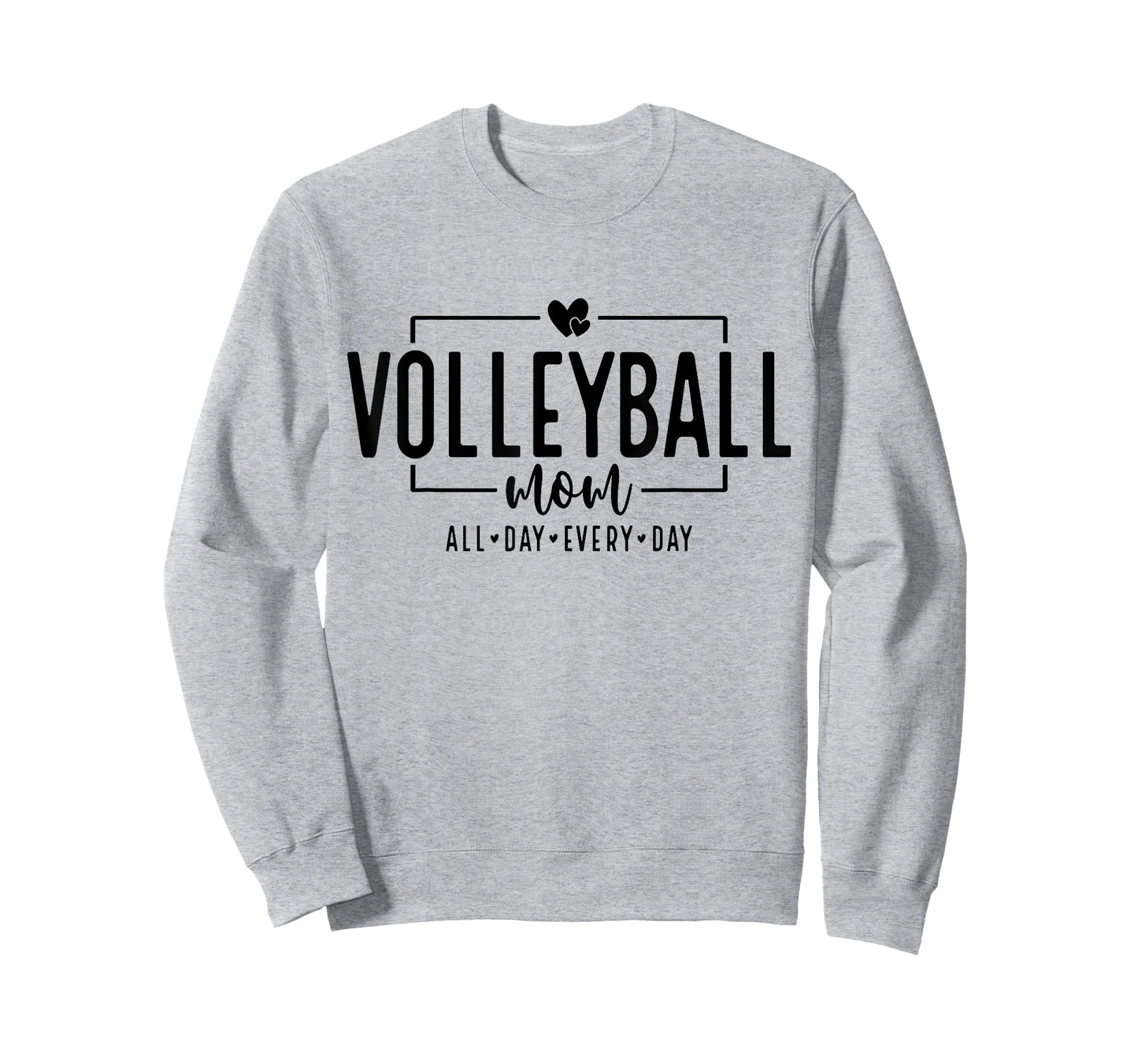 Volleyball Mom Cute Elegant Sports Graphic Mother Volleyball T-Shirt