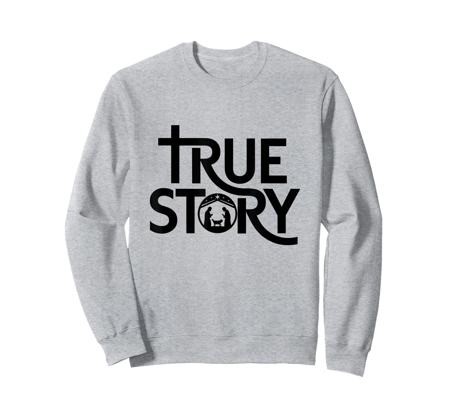 True Story Nativity Scene John 3:16 Christian Christmas T-Shirt