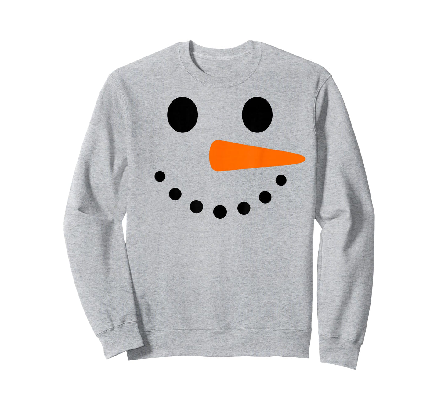 Snowman Face Christmas Costume T-Shirt