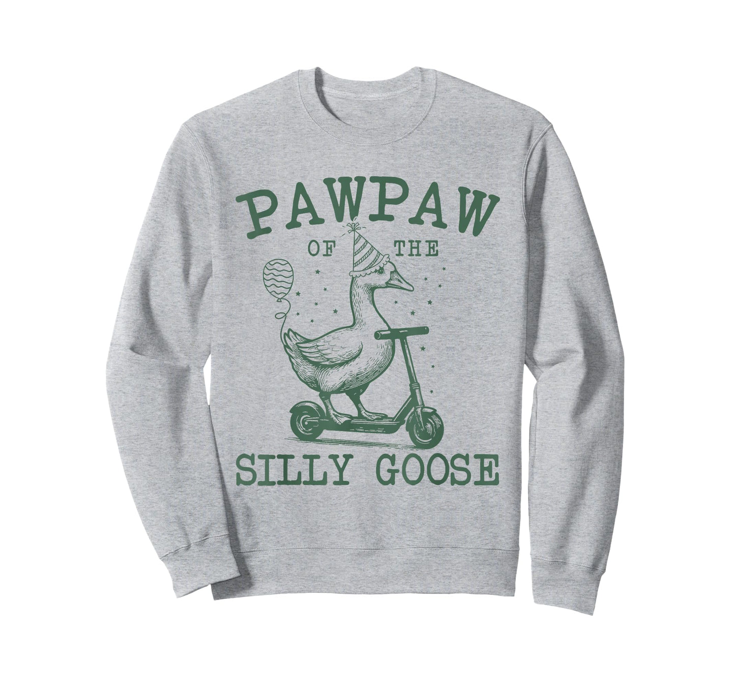 Pawpaw of The Silly Goose First Birthday Family Matching T-Shirt