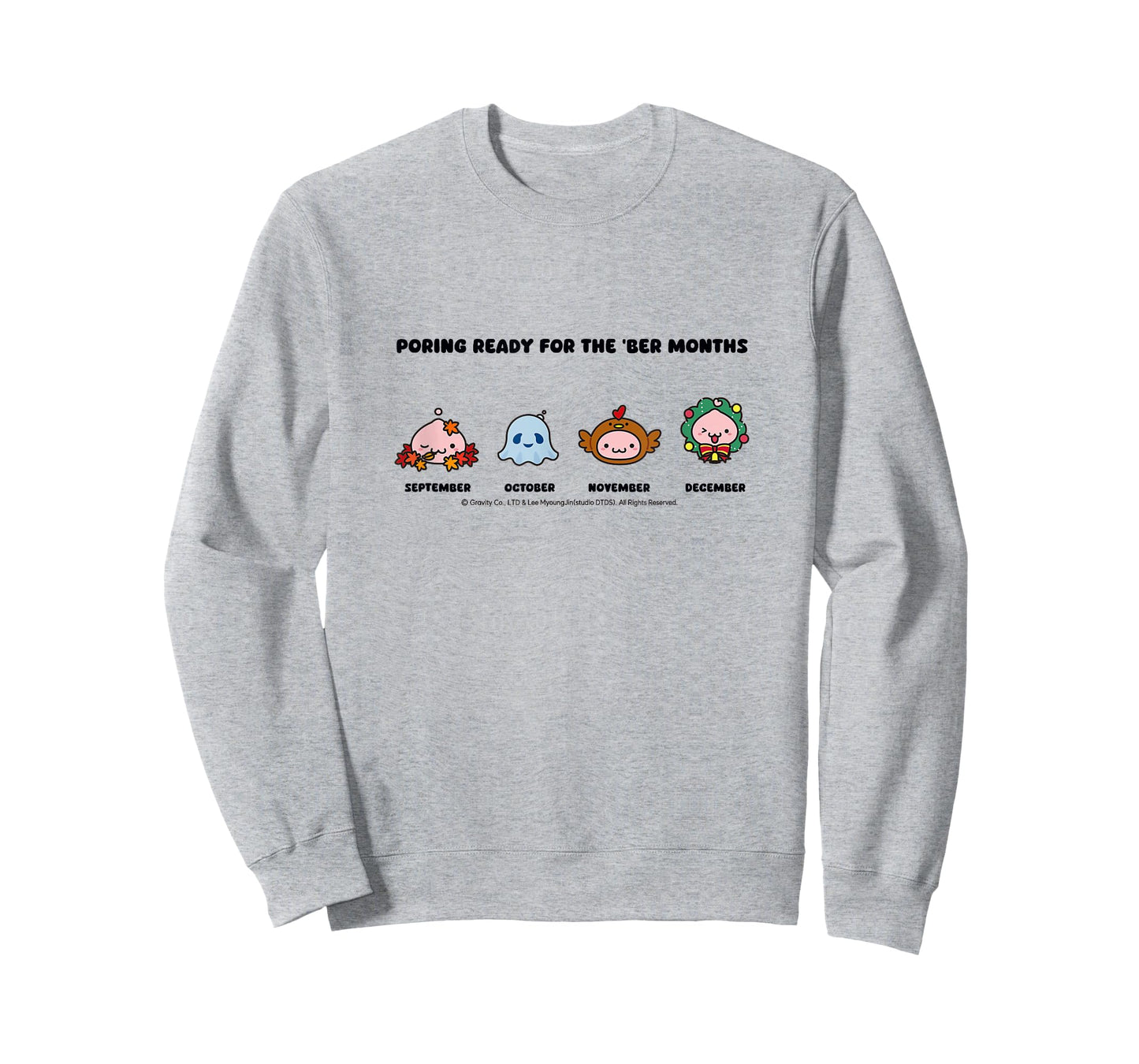 [2025 Christmas] Poring Ready for The ‘BER Months T-Shirt
