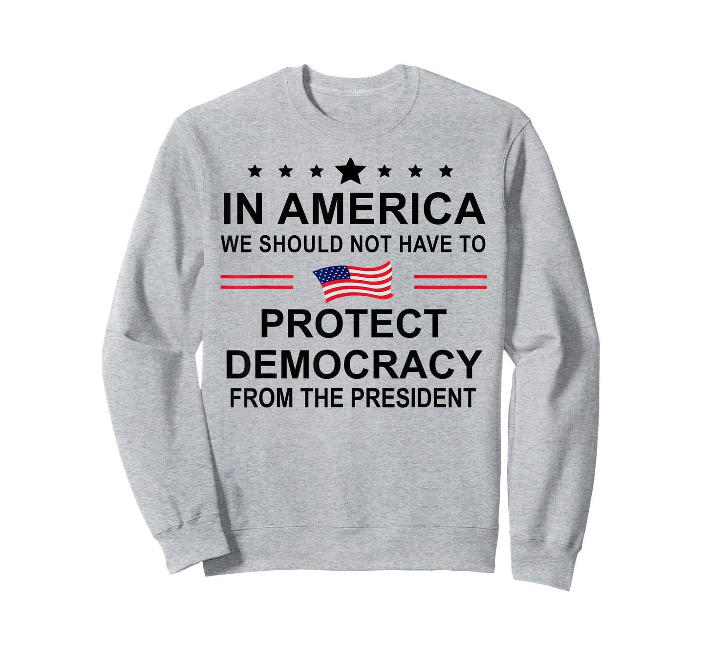 in America We Should Not Have to Protect Democracy President T-Shirt