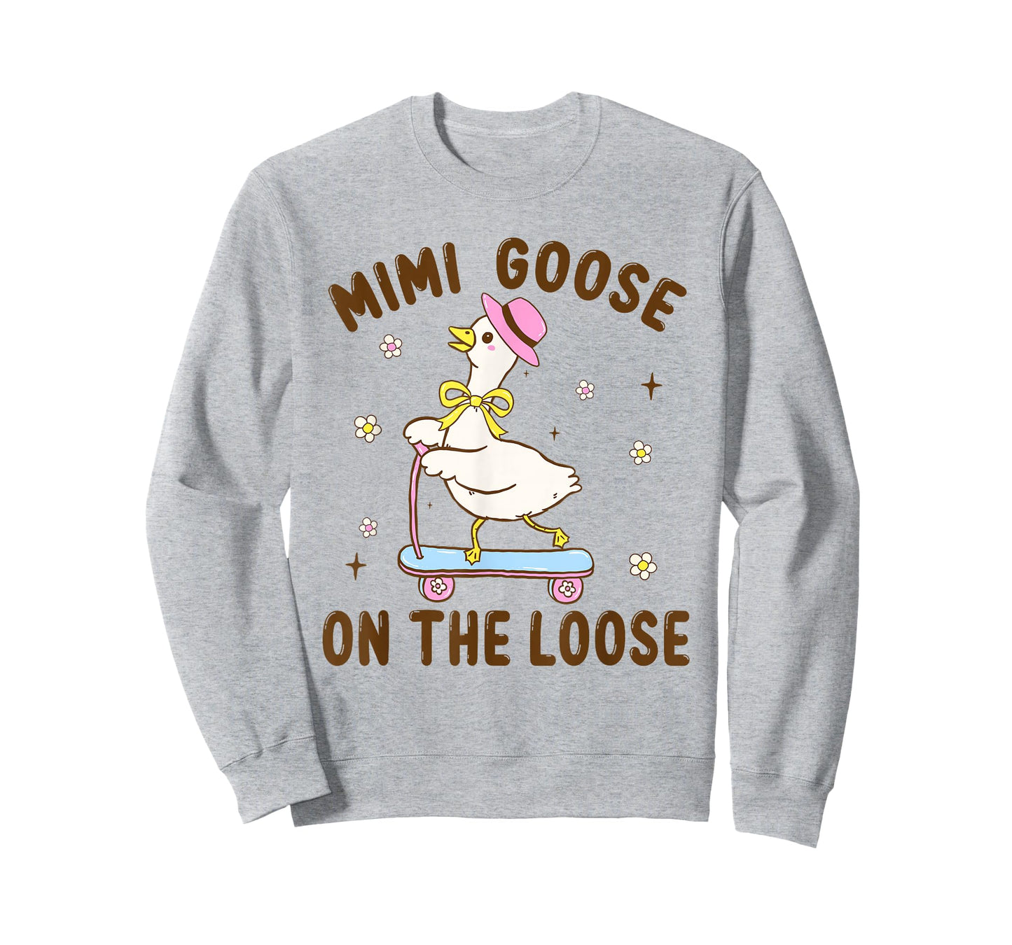 Mimi Goose On The Loose Funny Birthday Matching Family T-Shirt