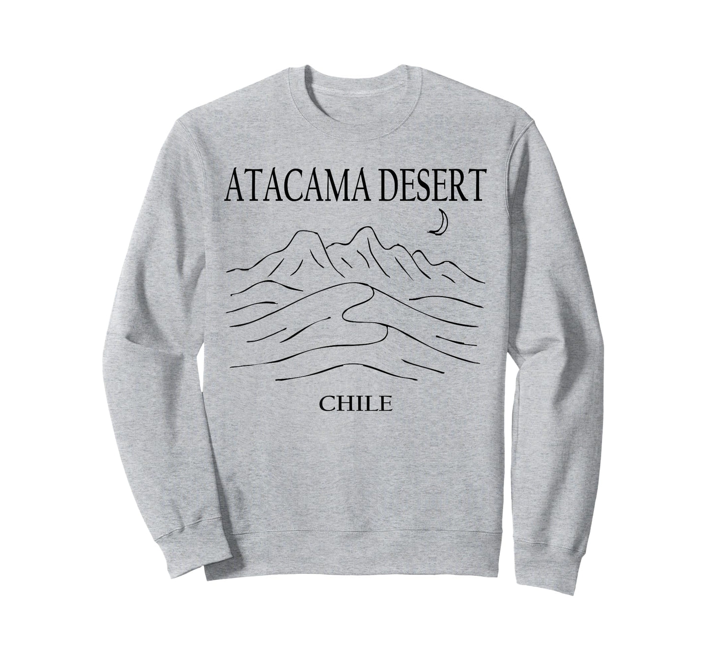 Atacama Desert Chile Minimalist City Skyline Travel Souvenir T-Shirt