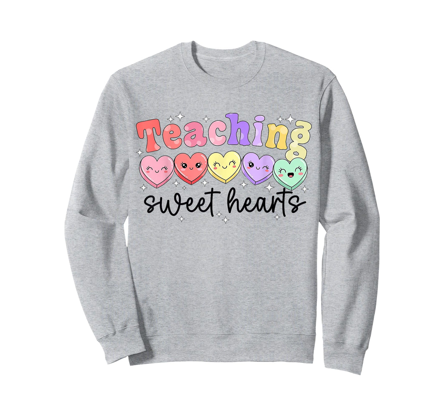 Teaching Sweet Hearts Valentine Teacher Paraprofessional T-Shirt